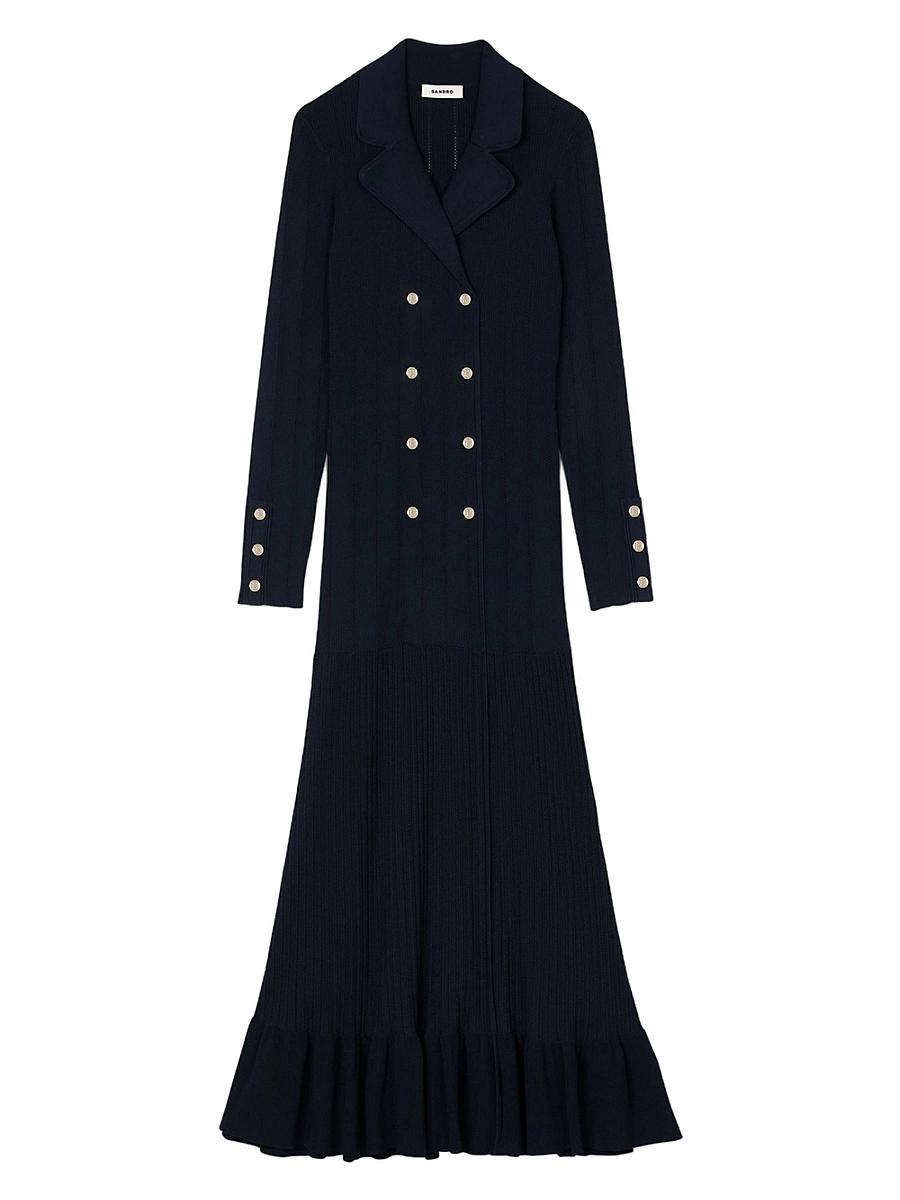 Womens Knit Midi Dress Product Image