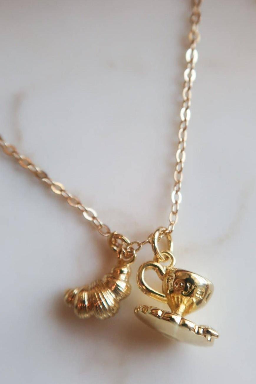 Petit Croissant Necklace Product Image