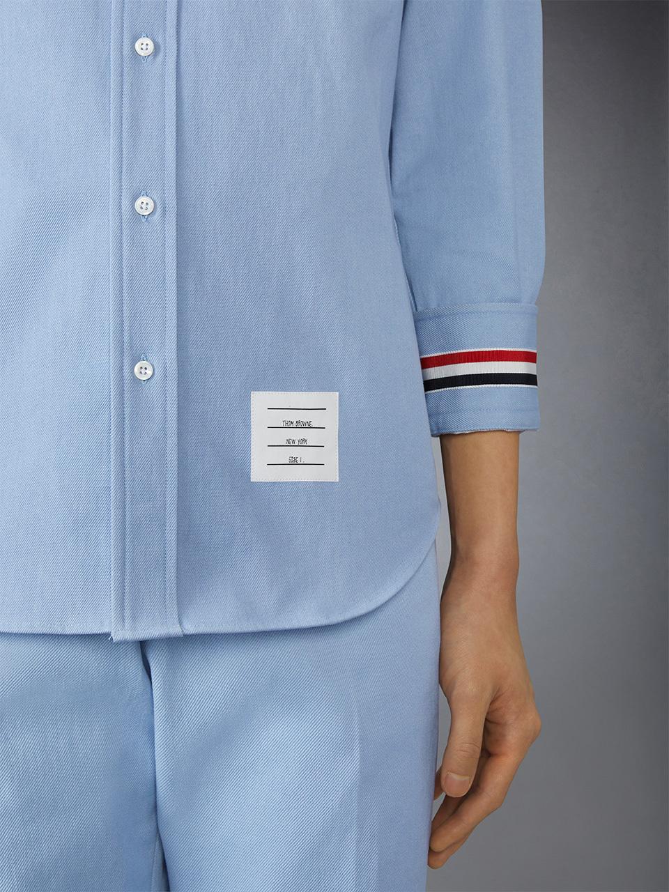 Thom Browne Men's Classic Fit Cotton Button-Down Shirt Product Image