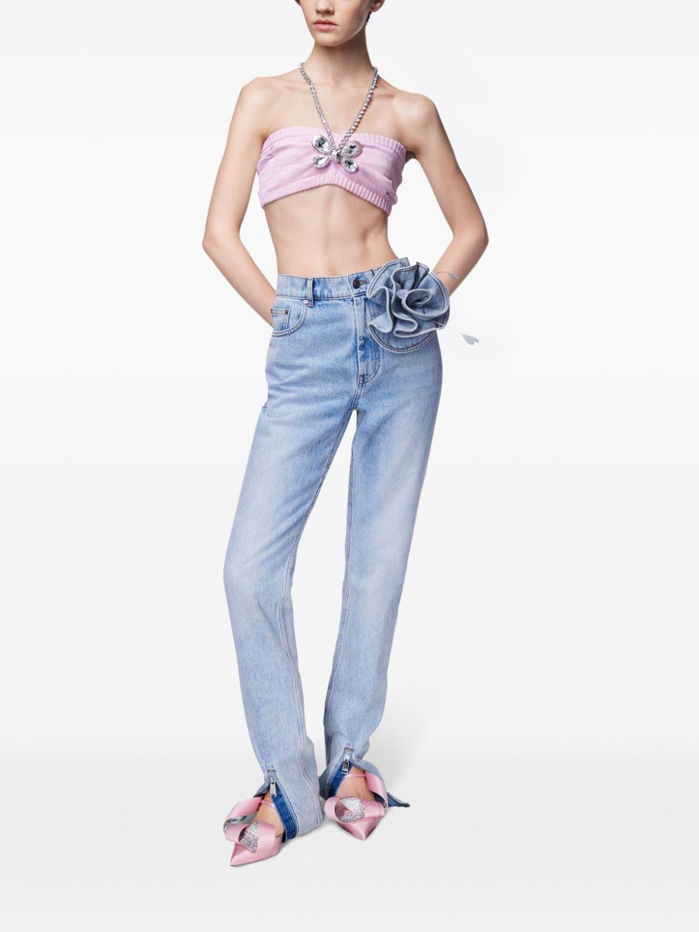 Crystal Butterfly knitted bandeau Product Image