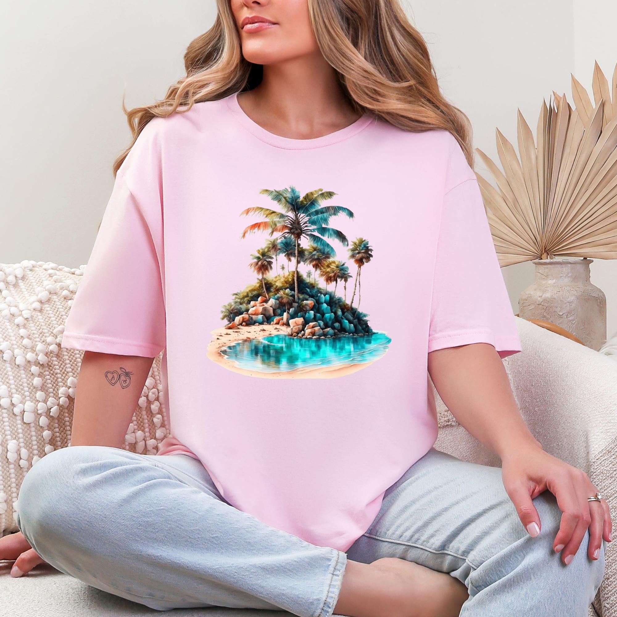 Tropical Island T-Shirt Product Image