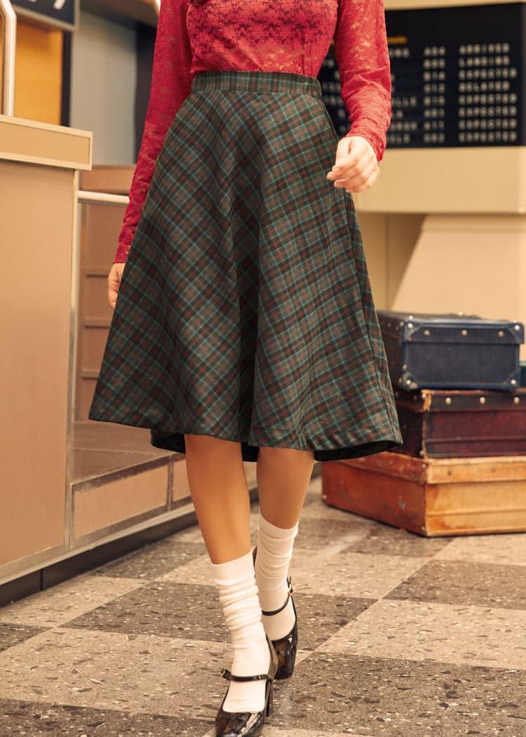 Golden Hour Gal Midi Skirt Product Image