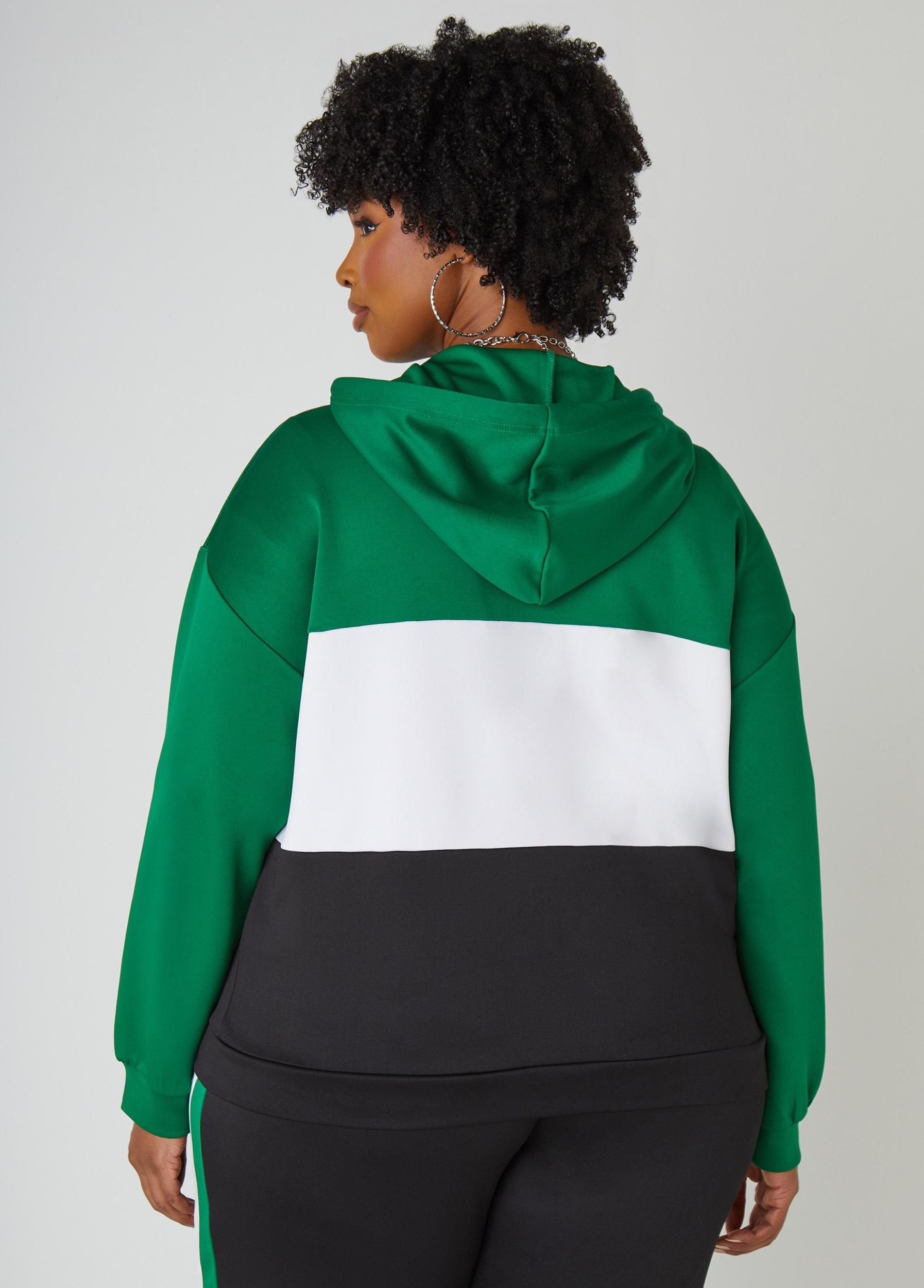Hooded Colorblocked Jacket Product Image