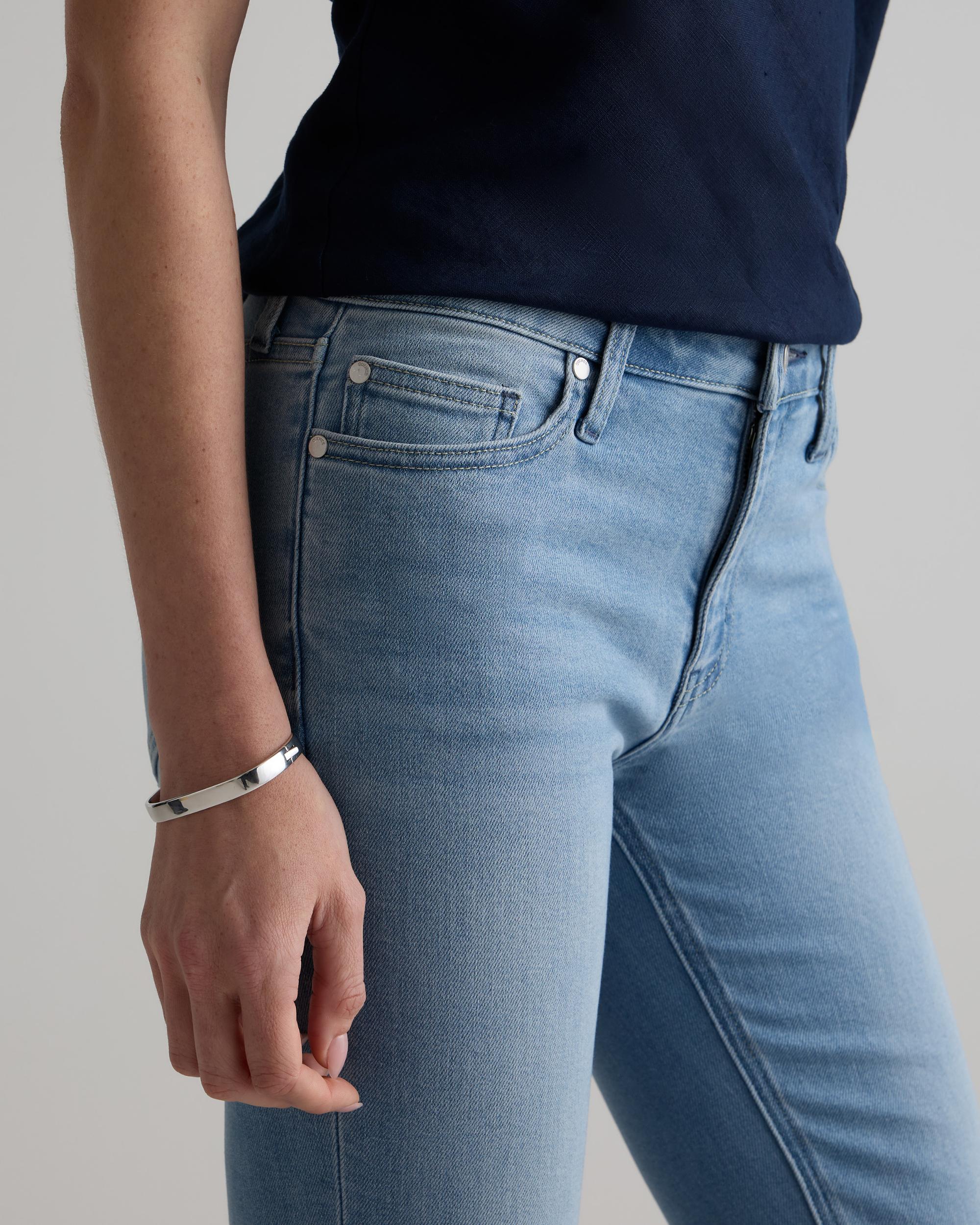 Quince | Women's Luna Stretch Flare Jeans Organic Cotton Product Image