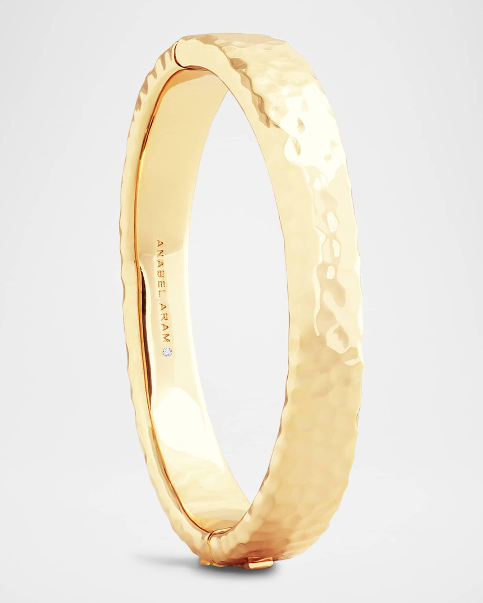 Farrier Wide Hinged Bangle Bracelet Product Image