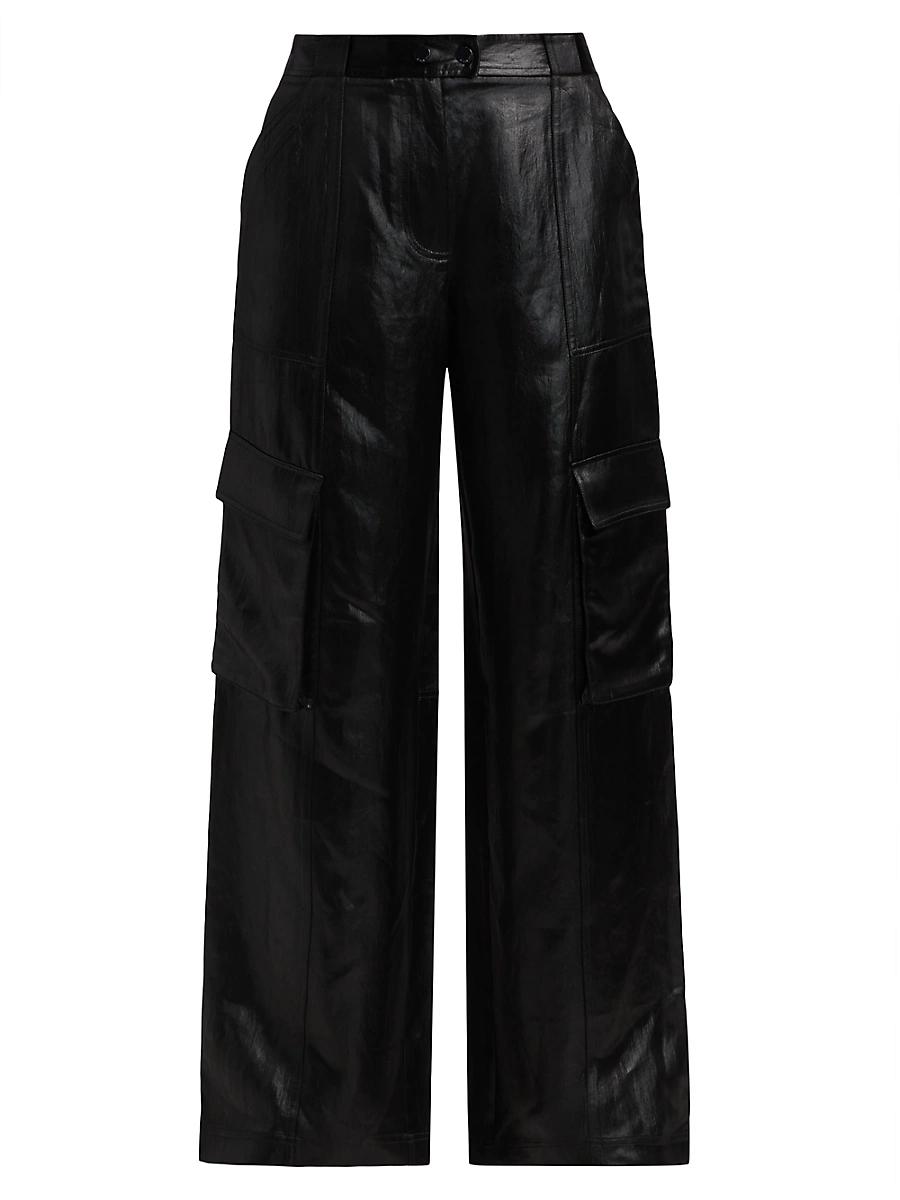 Womens Beatriz Wide-Leg Cargo Pants Product Image