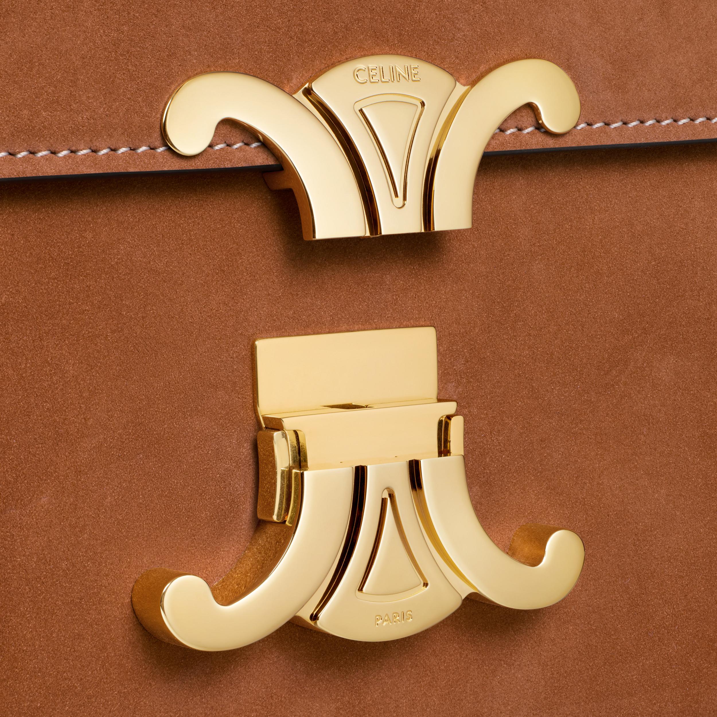 TEEN TRIOMPHE BAG IN NUBUCK CALFSKIN Product Image