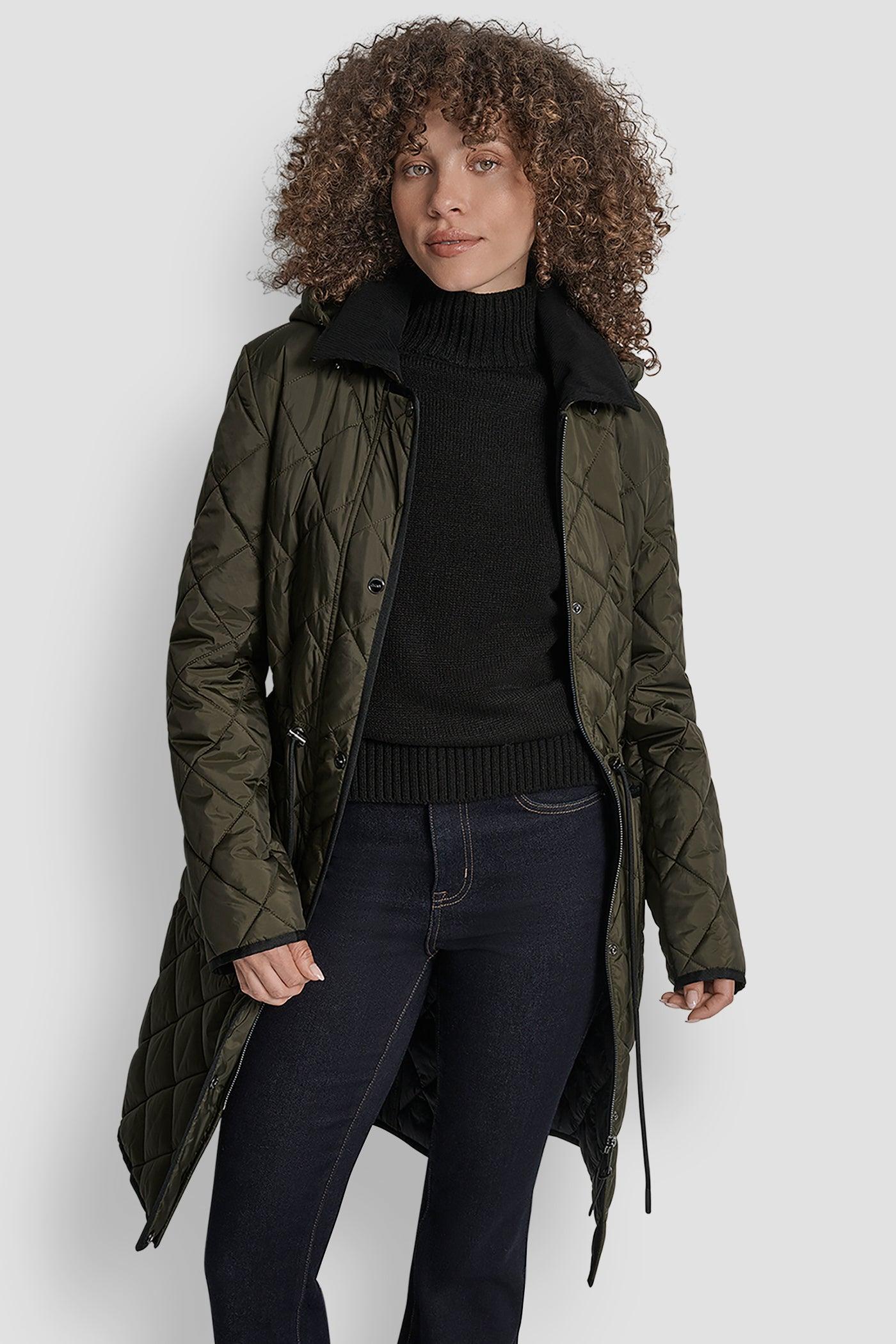 LONG QUILTED COAT Product Image