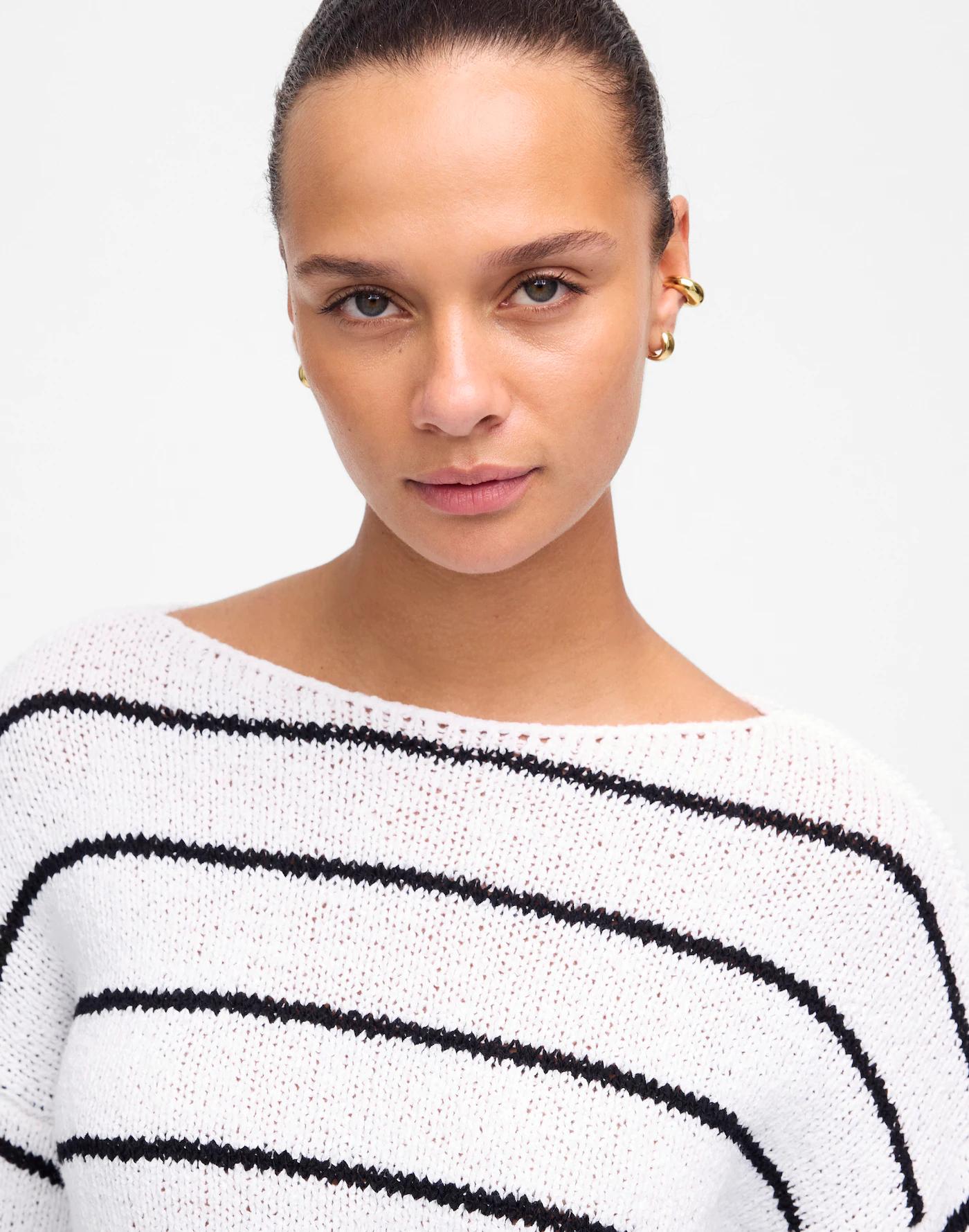 Boatneck Pullover Sweater Product Image