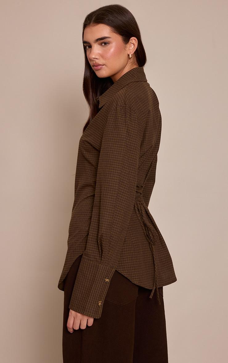 Mushroom Cross Front Cocoon Sleeve Tailored Romper Product Image