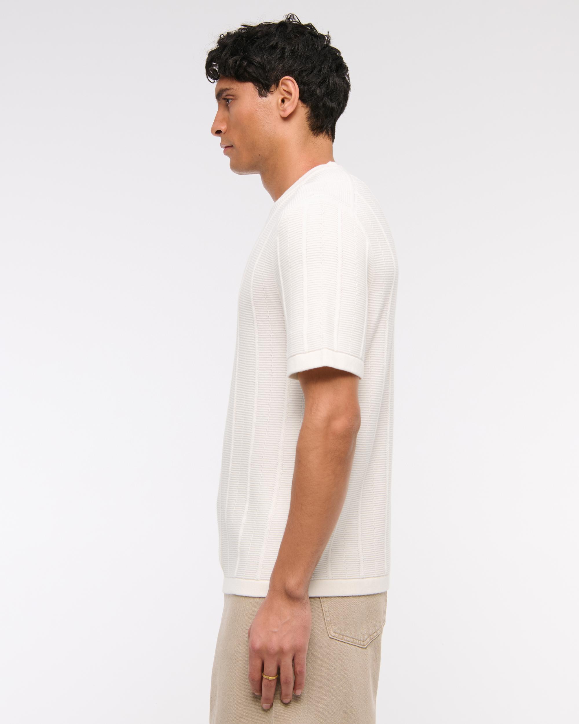 Stitched Sweater Tee Product Image