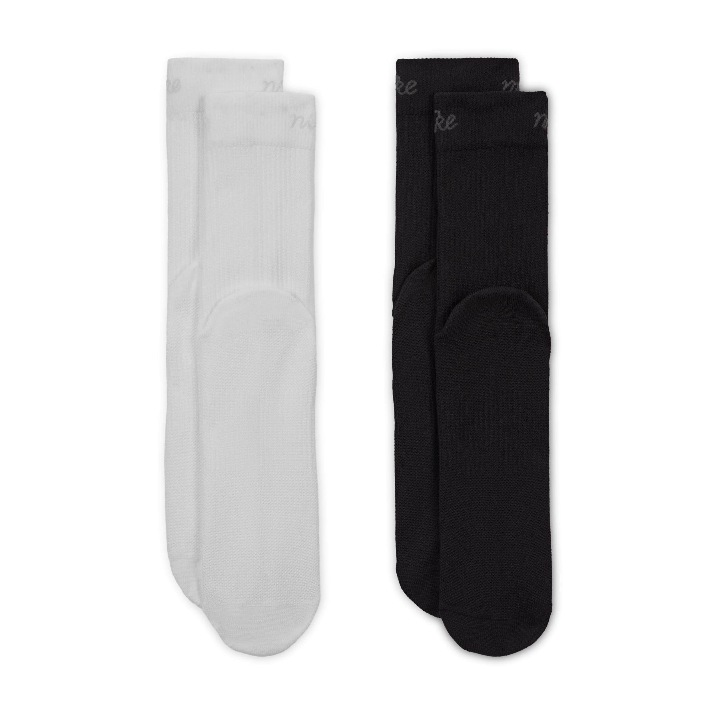 Nike Womens Everyday Plus Lightweight Crew Socks (2-Pair) | HQ7762-903 Product Image