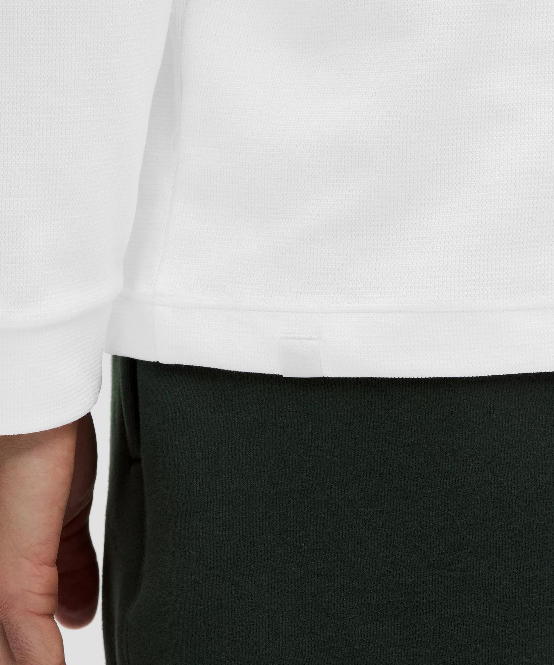 Heavyweight Cotton Textured Long-Sleeve Shirt Product Image