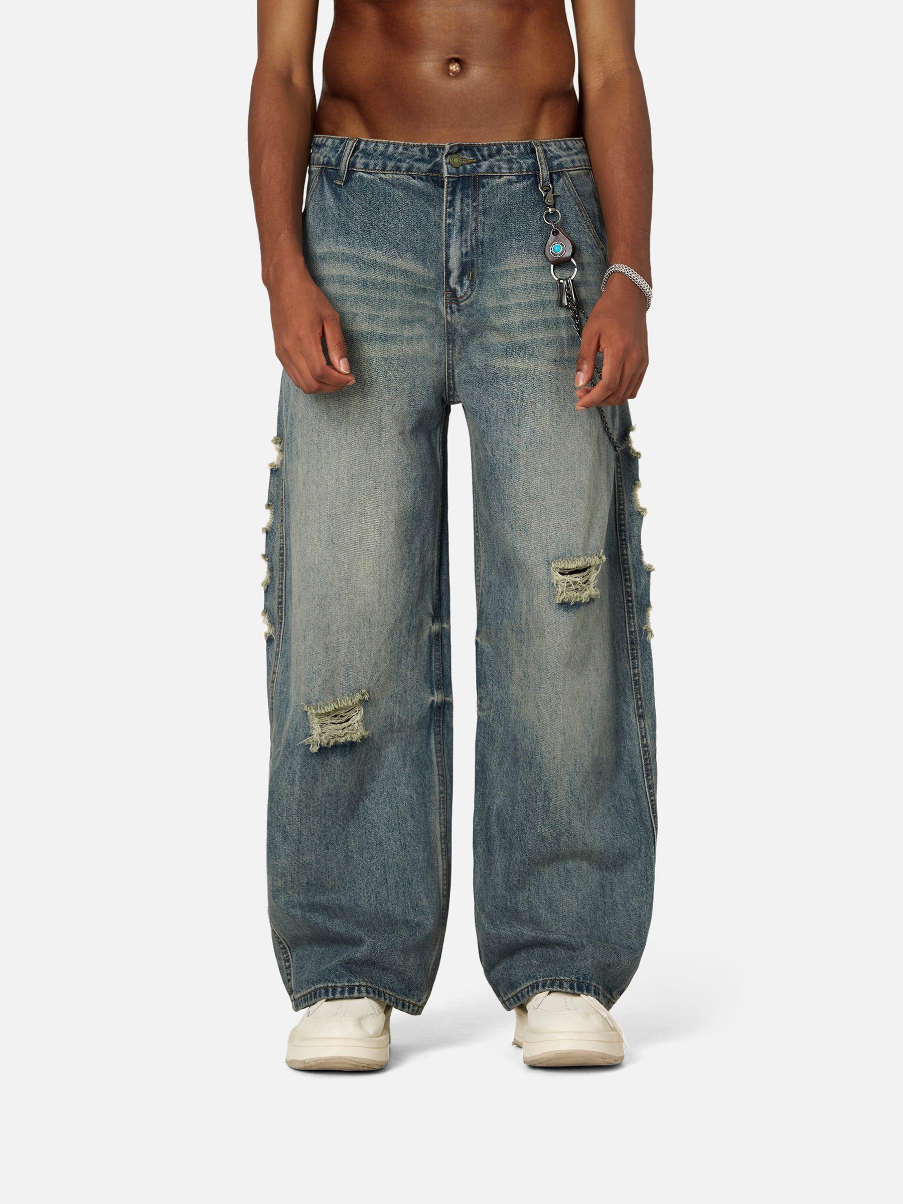 Aelfric Eden Distressed Baggy Jeans Product Image
