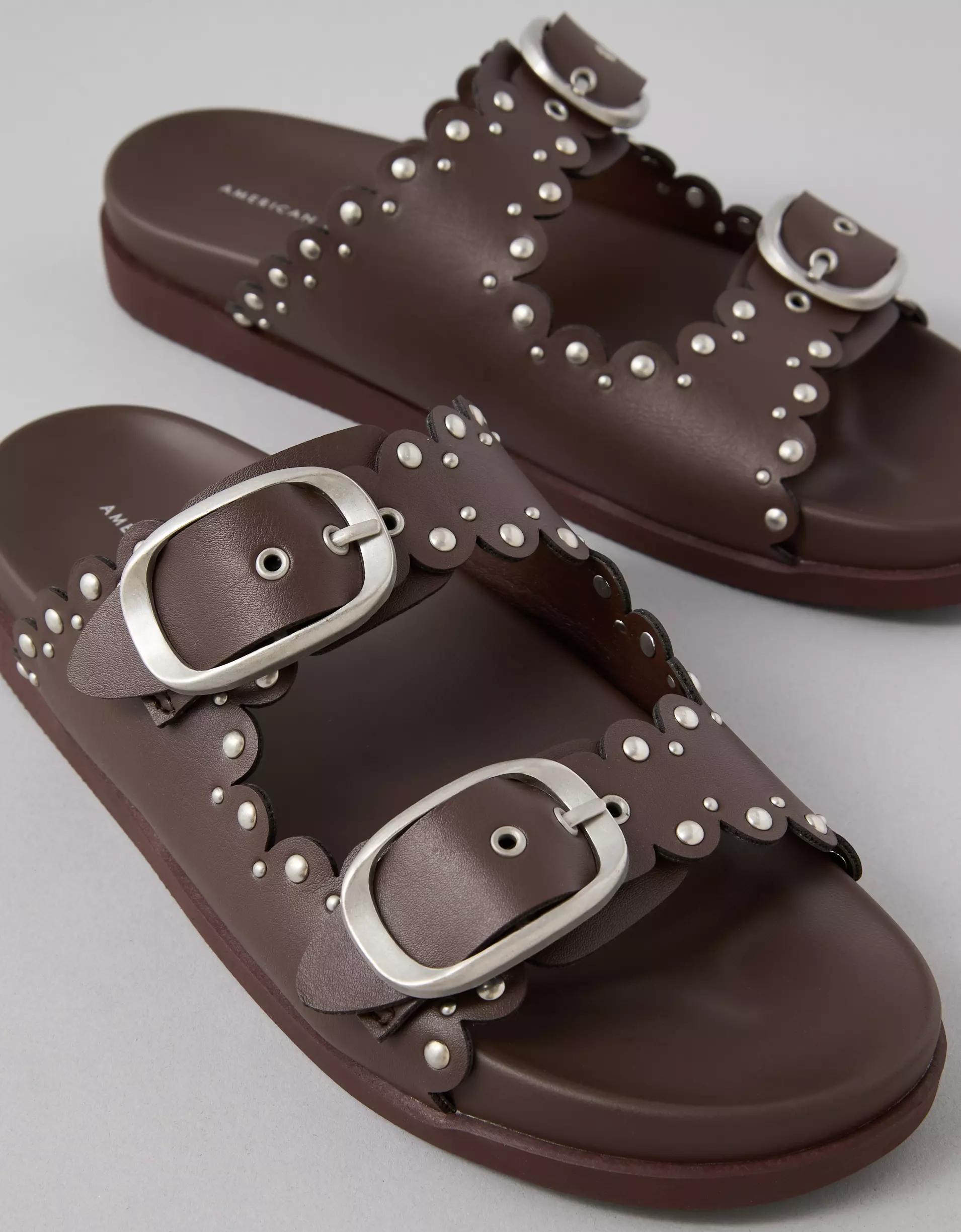 AE Studded Double Buckle Sandal Product Image