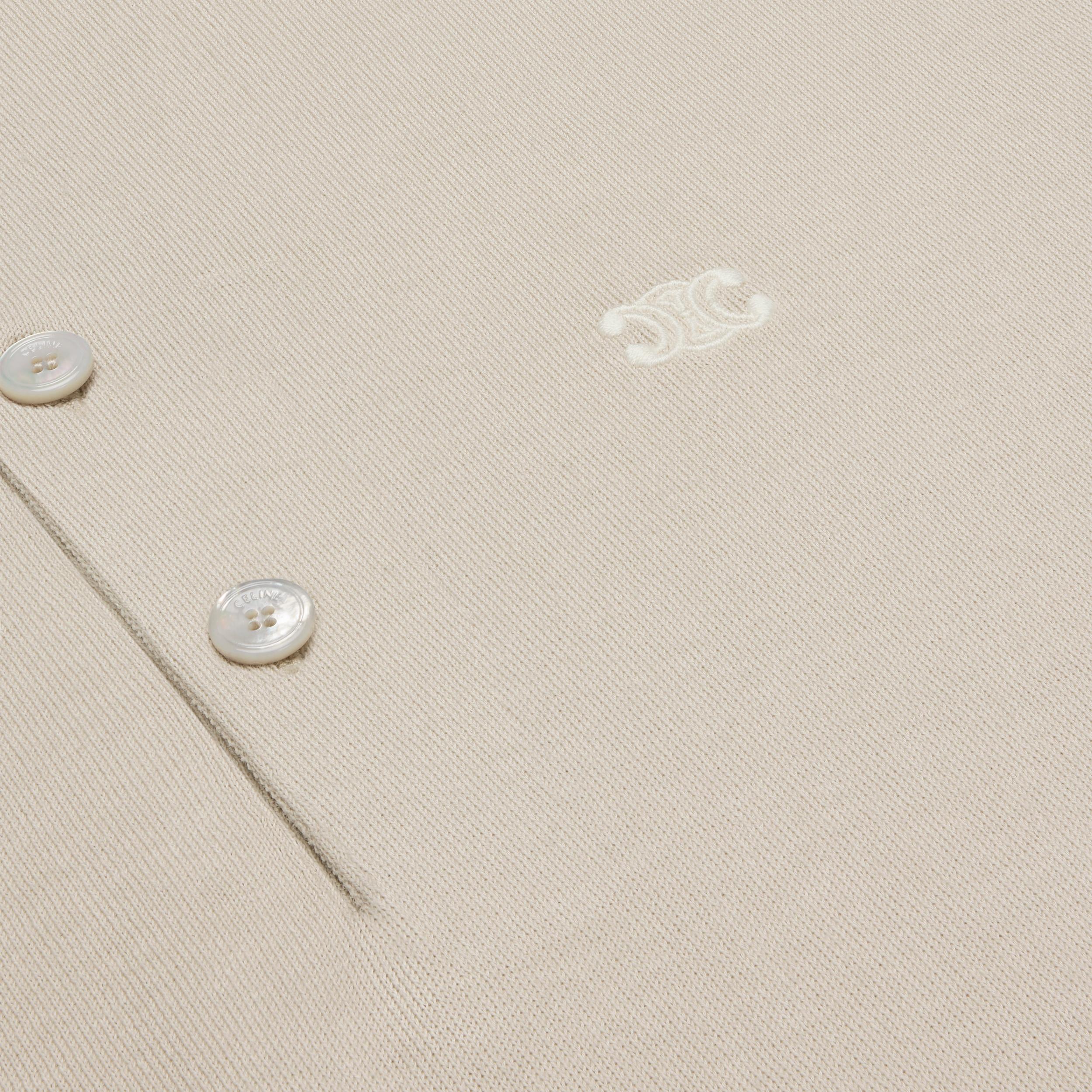 triomphe polo in fine cotton Product Image