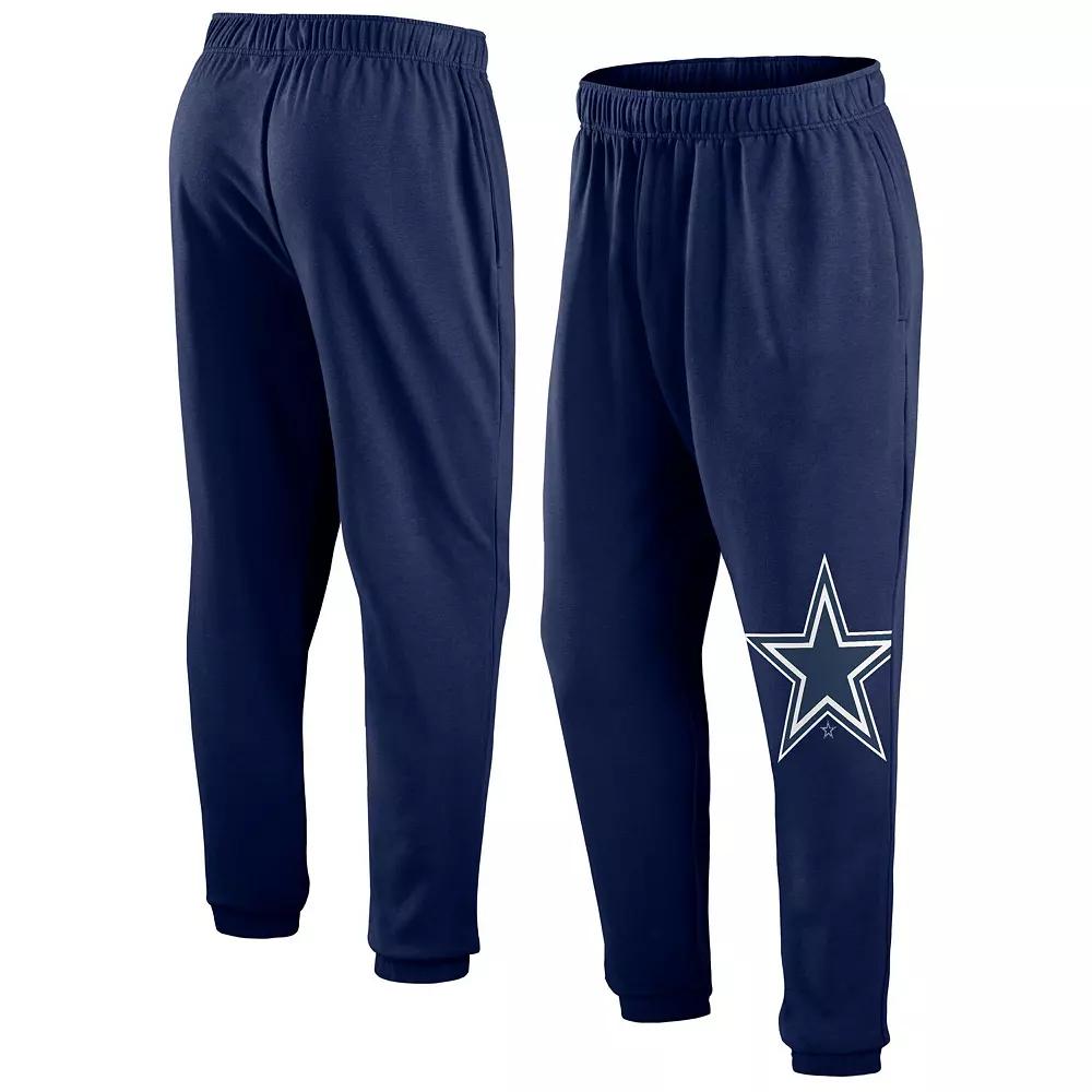 Men's Fanatics  Navy Dallas Cowboys Boost Fleece Joggers, Size: XL, Blue Product Image