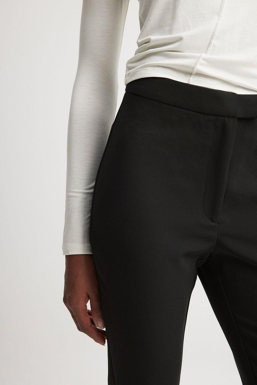 Front Slit Suit Pants Product Image