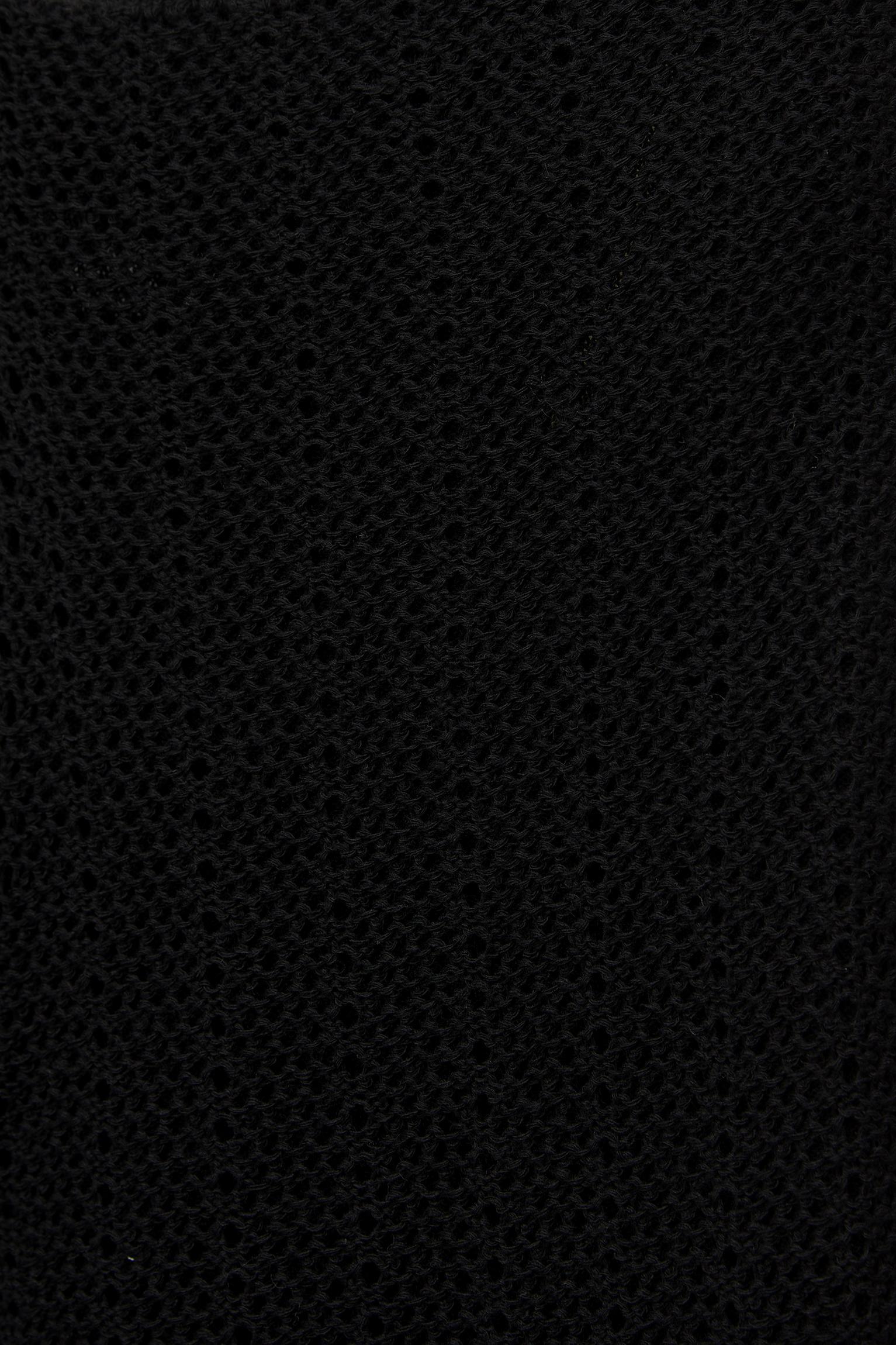 Open knit flared pants Product Image