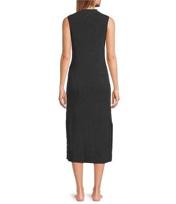 UGG Amara Cozy Knit Lite Sleeveless Mock Neck Lounge Dress Product Image
