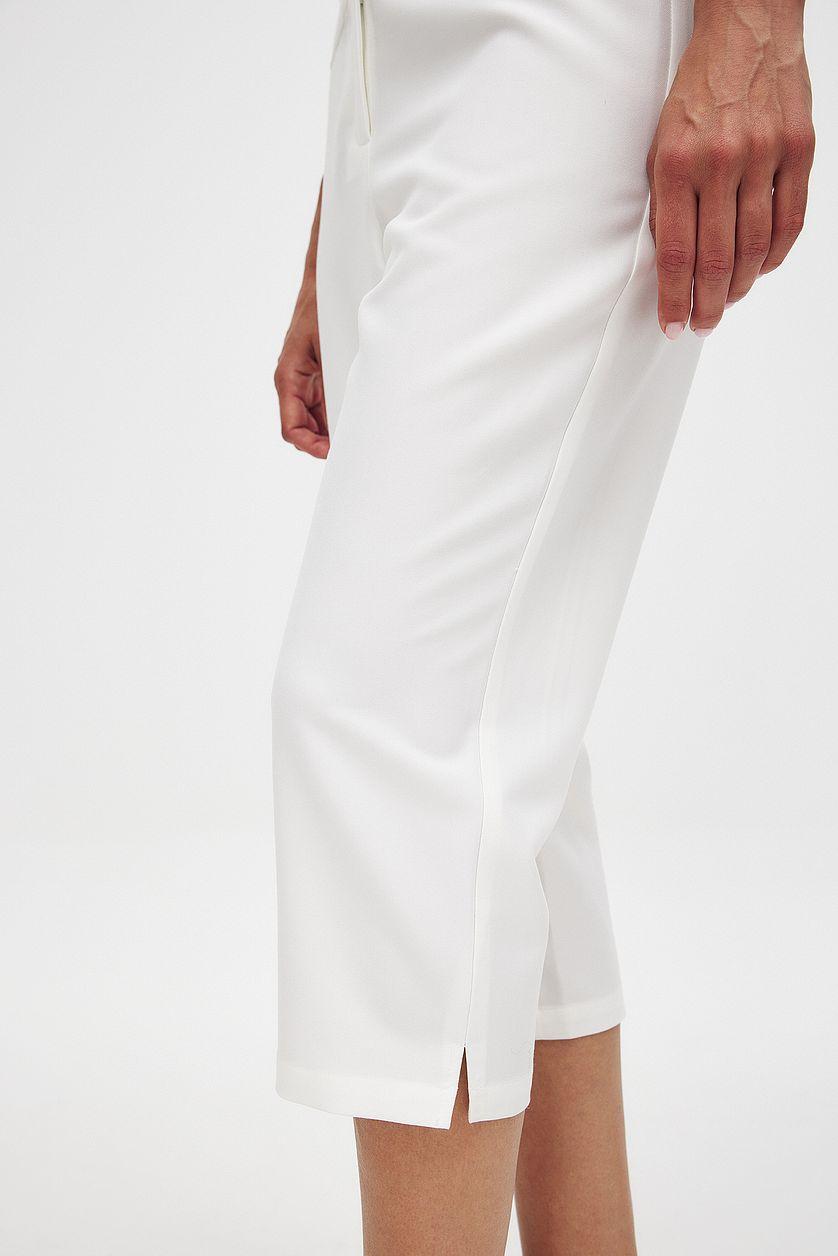 Low Waist Capri Pants Product Image