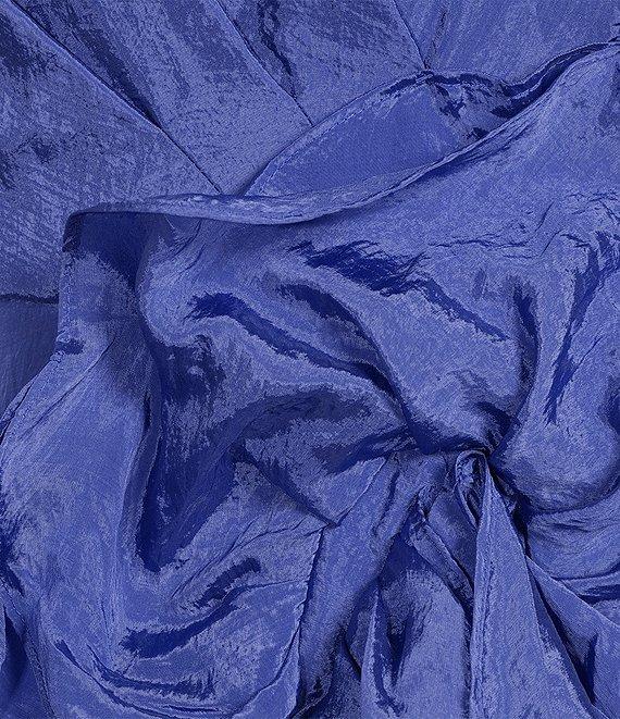 Muse by Marchesa Bluebell Rosette Strapless Textured Organza Dress Product Image