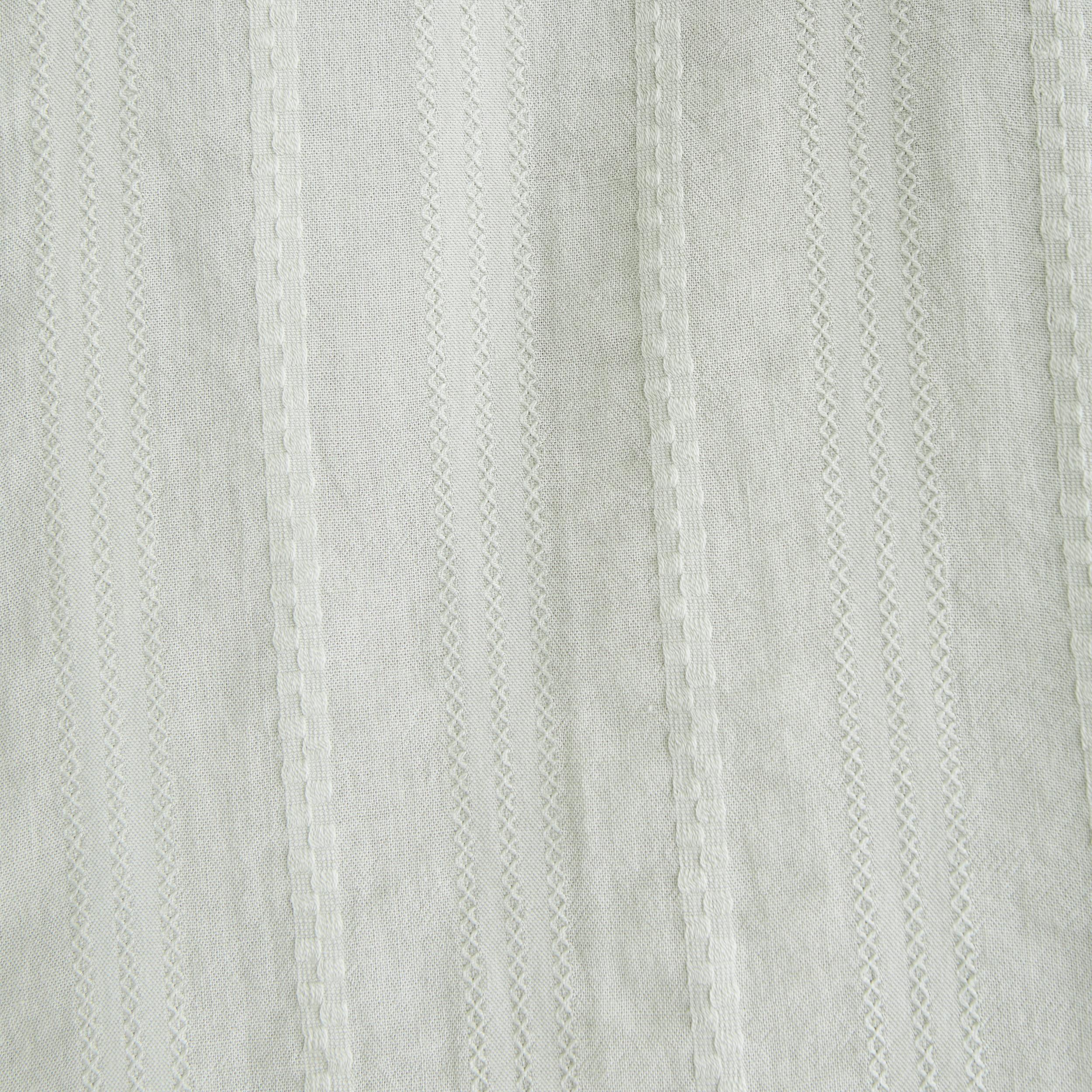 Camp Collar Cropped Button-Up Shirt Product Image