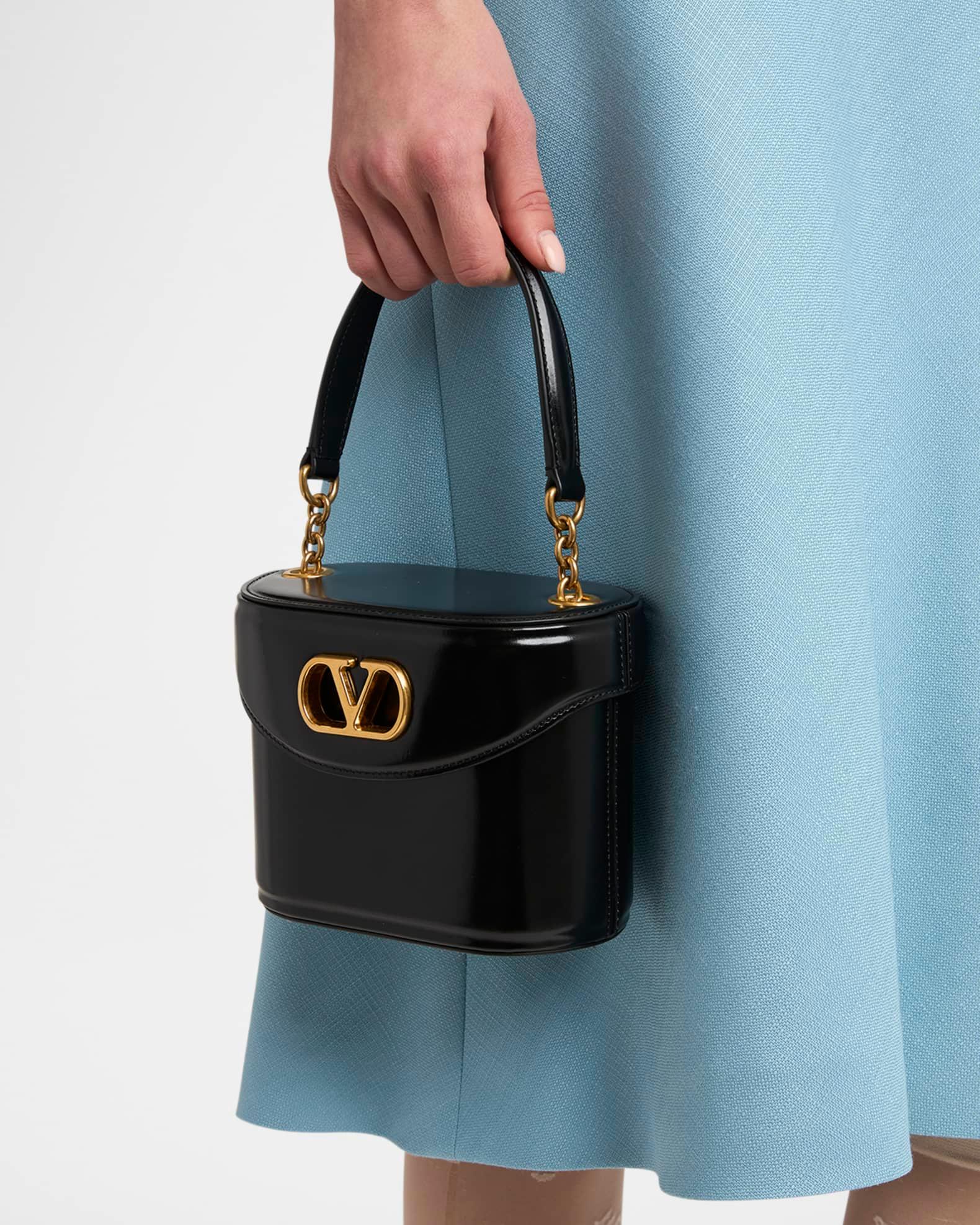 Vain Vanity Bucket Leather Crossbody Bag Product Image