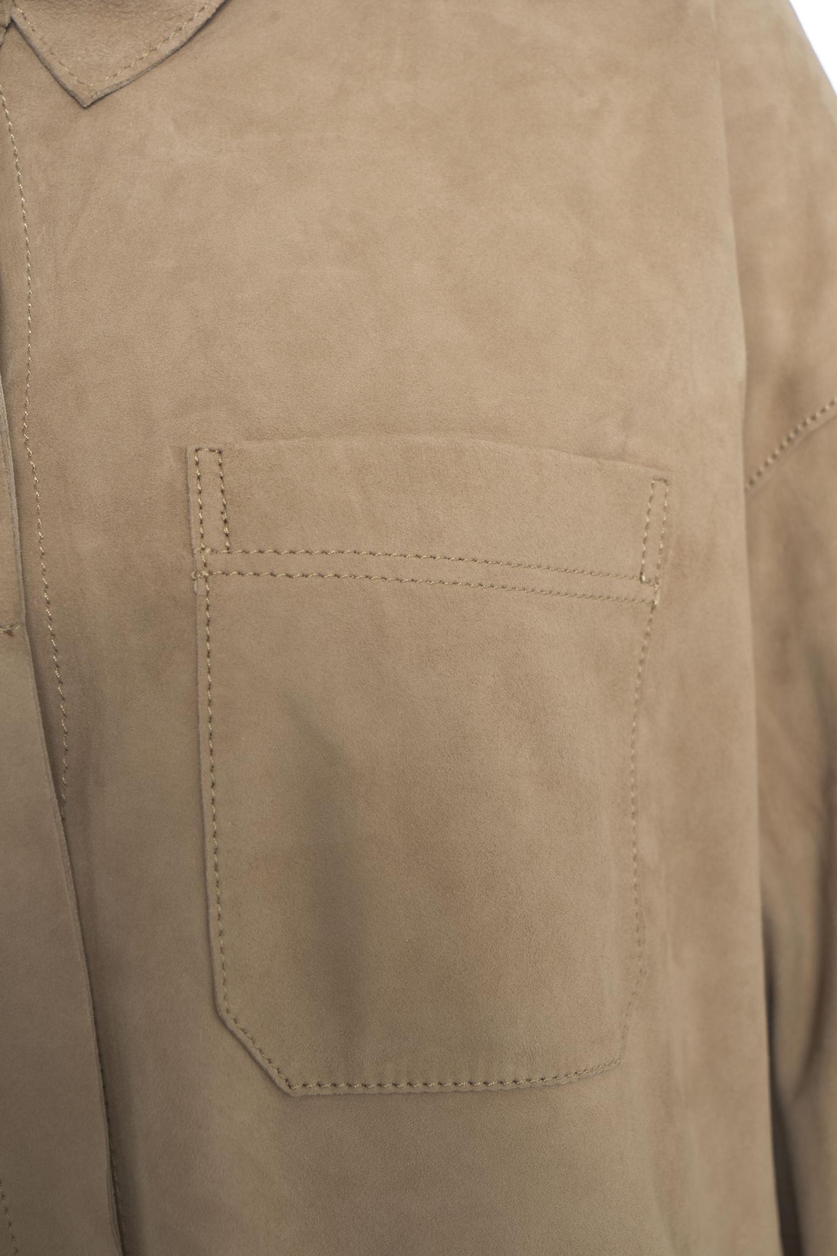 Suede overshirt 'Sublima' Product Image