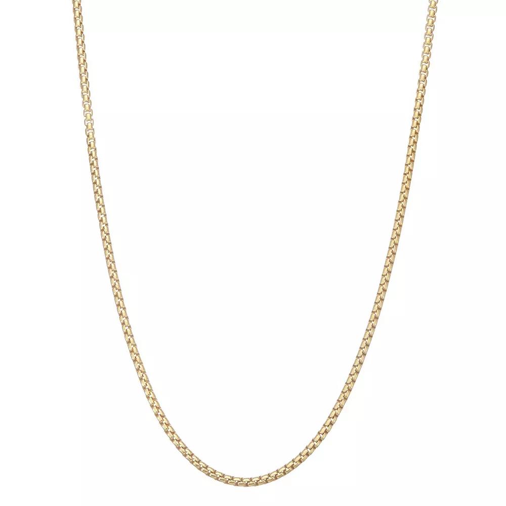 Giorgio di Vicenza Sterling Silver Box Chain Necklace, Womens Product Image