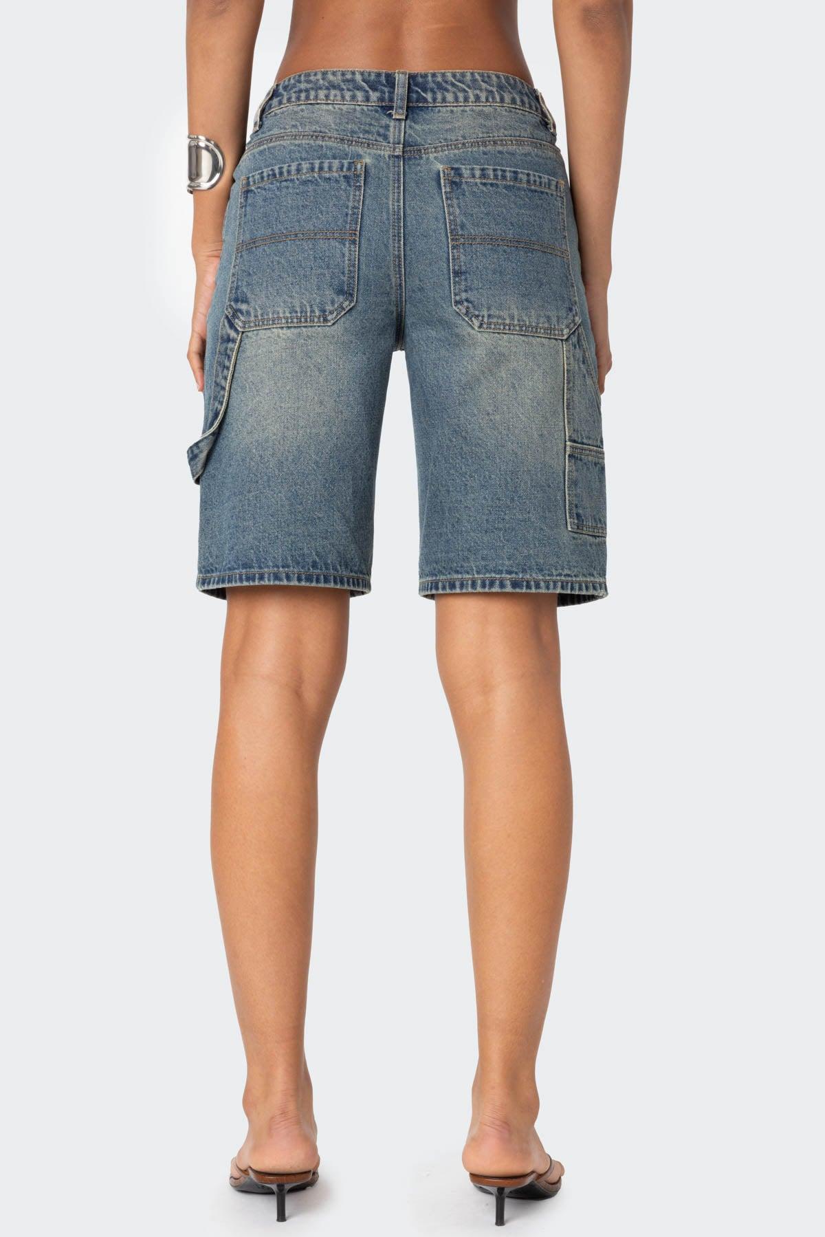 Carpenter Denim Bermuda Shorts Product Image
