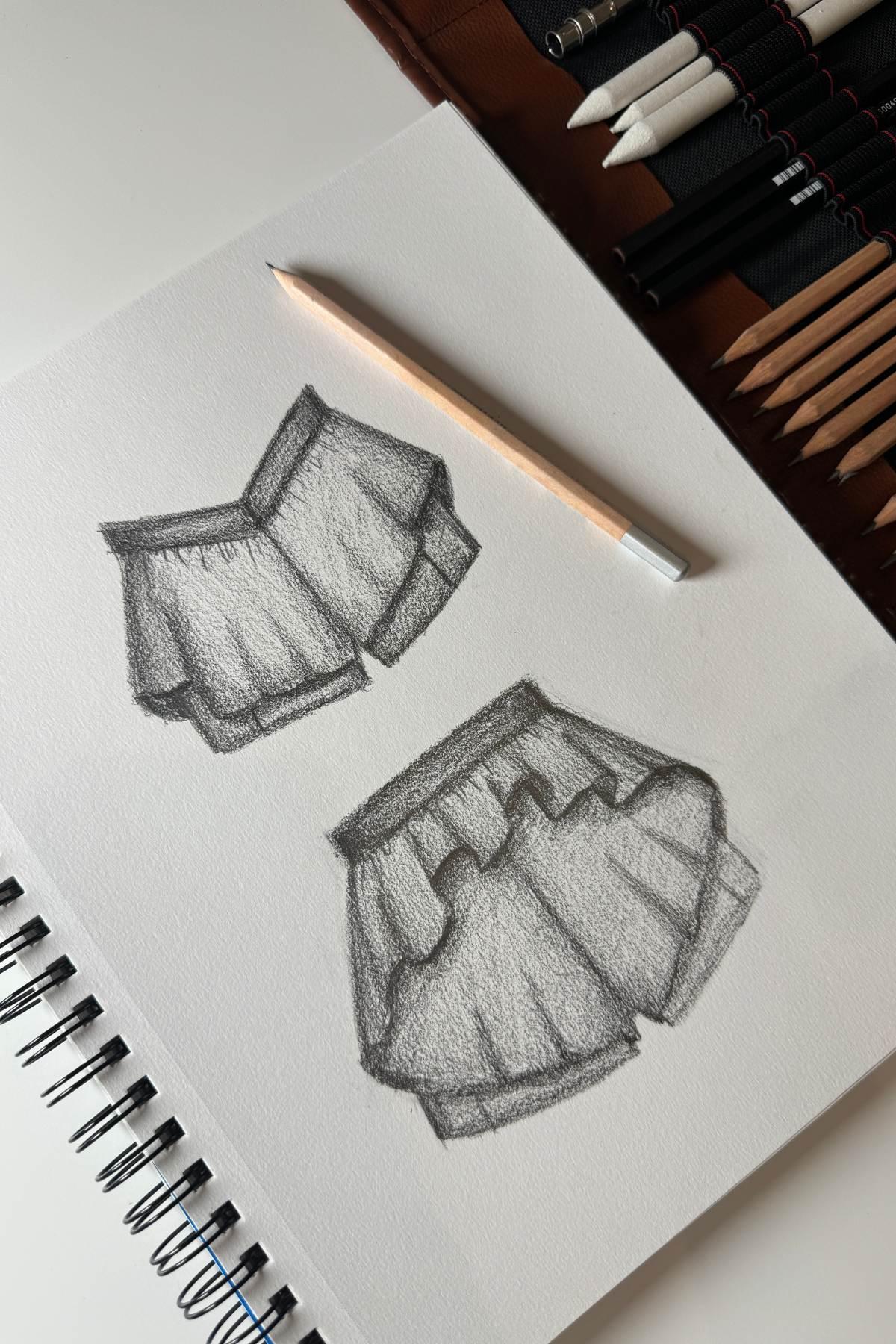 On the Run Ruffle Short - Lilac Product Image