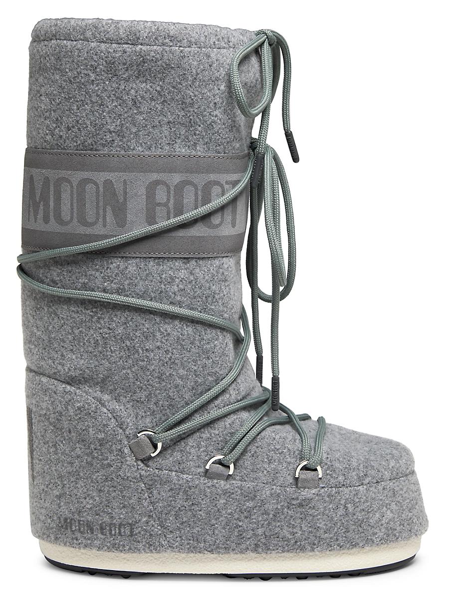 Moon Boot Womens Felt Icon boots Product Image