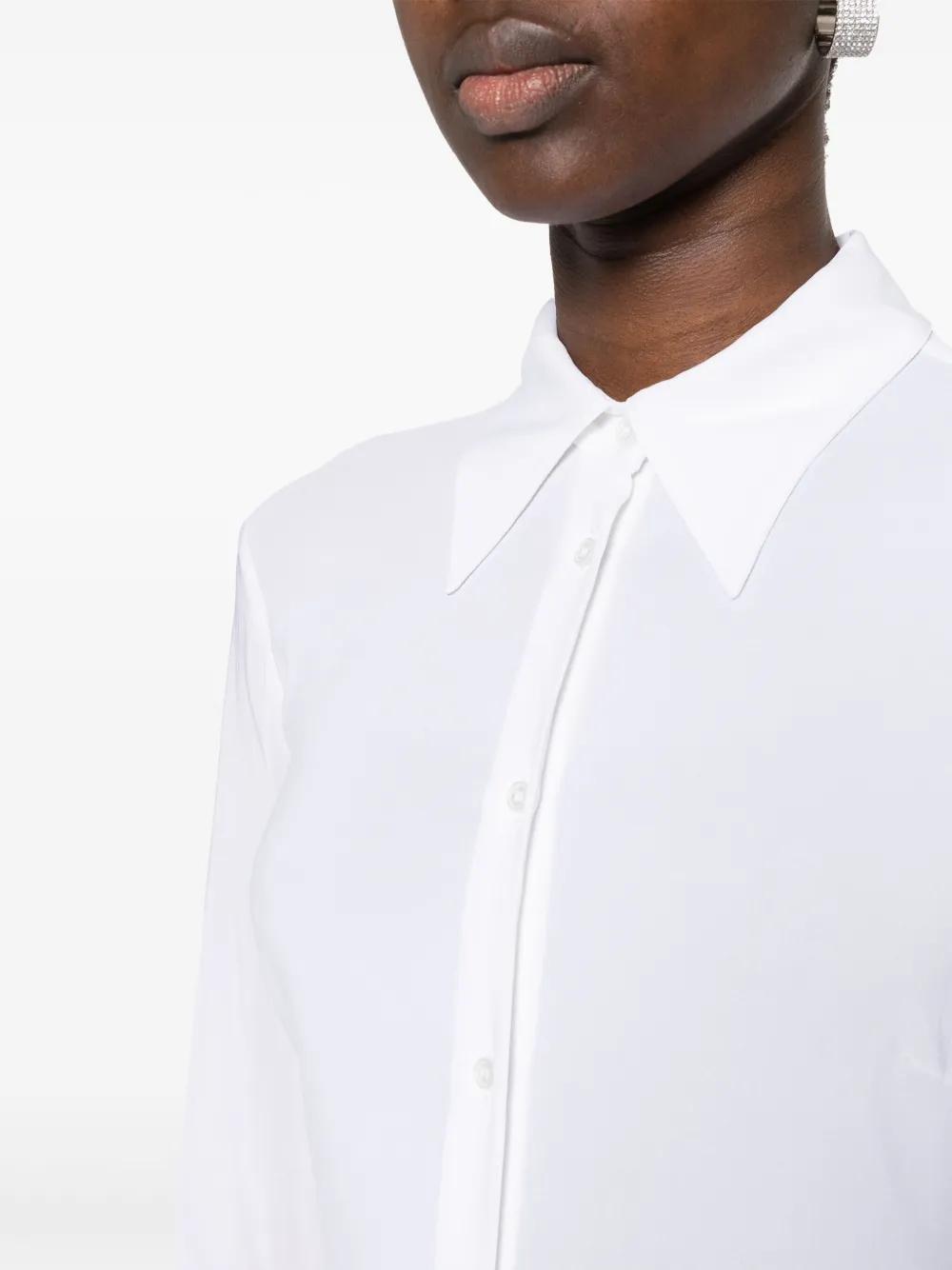 fitted long-sleeve shirt  Product Image
