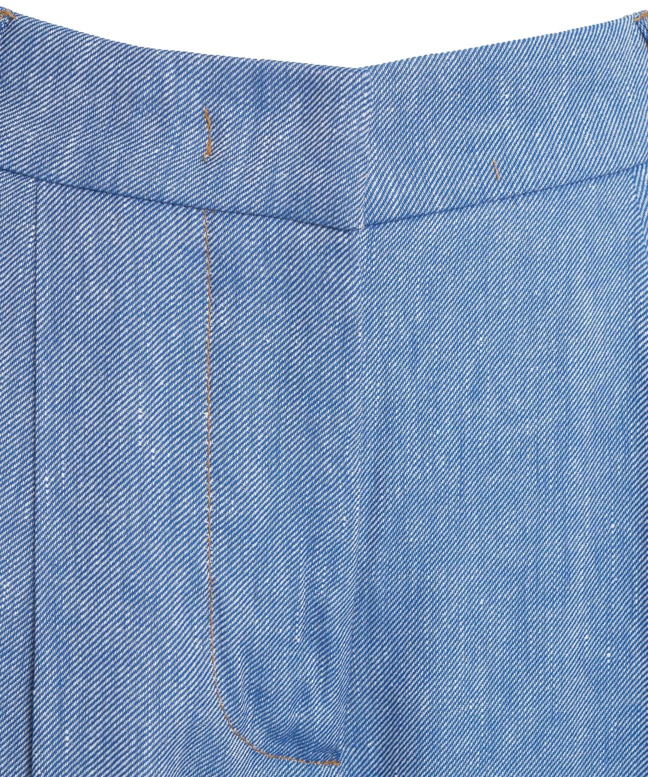 Pleated linen pants Product Image
