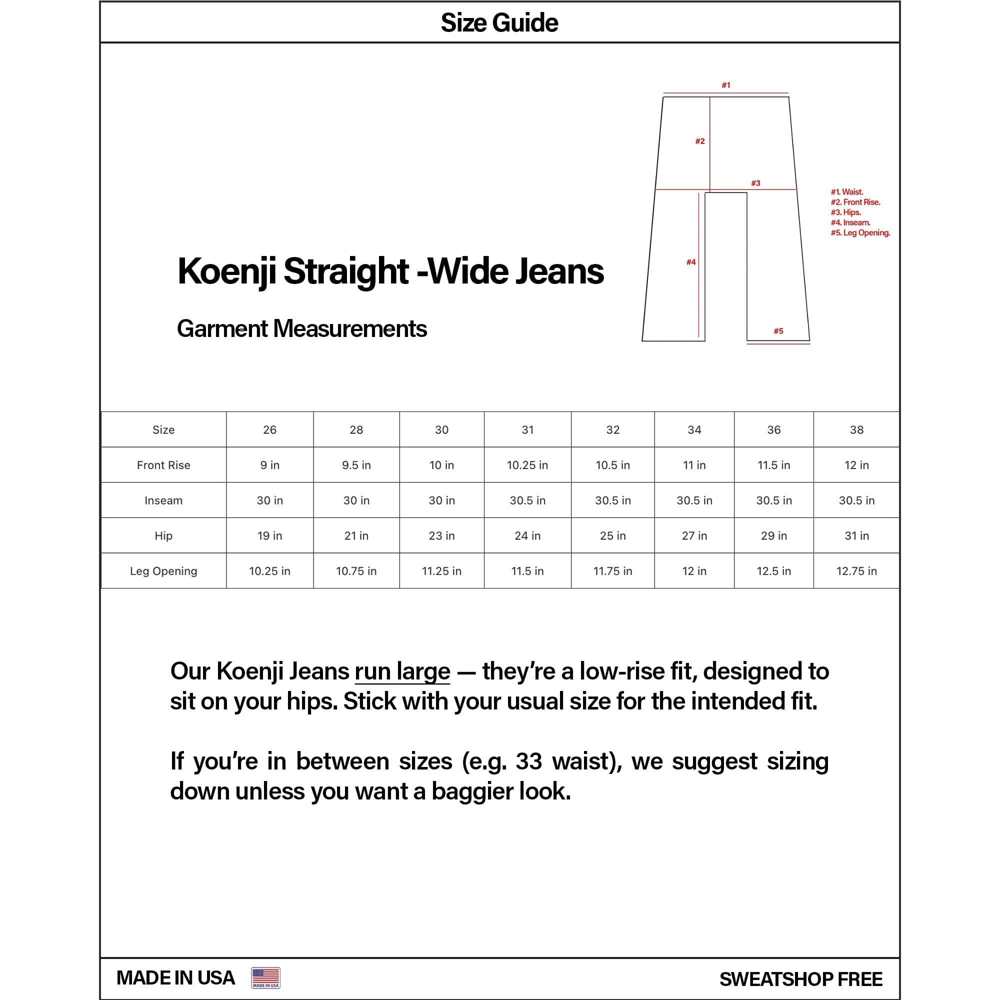 Koenji Dad Jeans | Straight-Wide, Low-Rise Product Image
