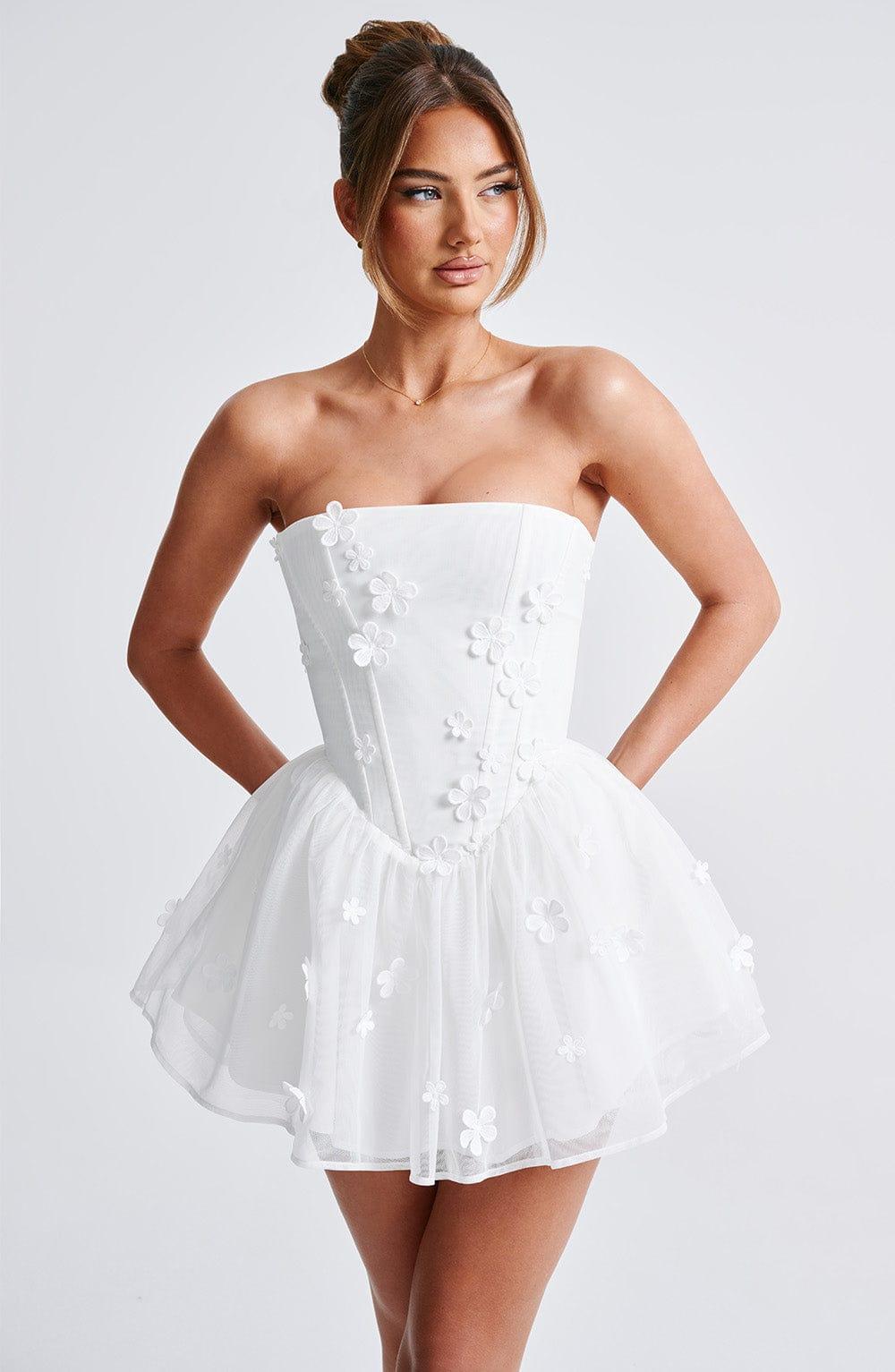 Justina Playsuit - Ivory Product Image