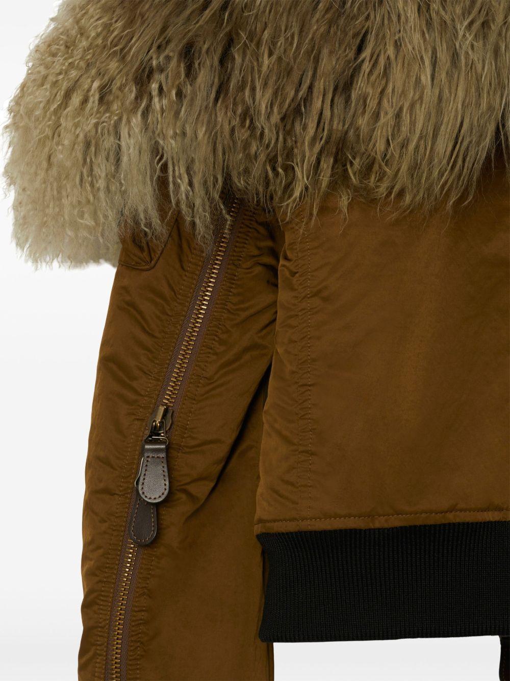 padded bomber jacket Product Image