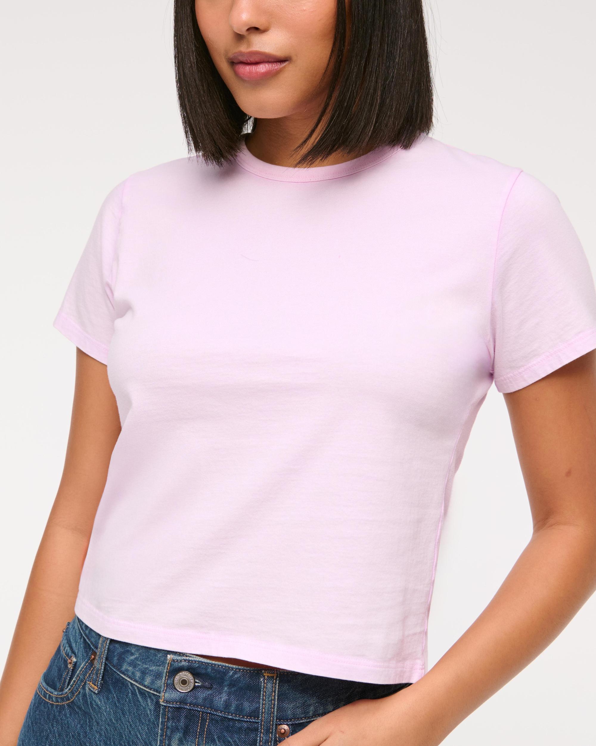 Essential Polished Body-Skimming Tee Product Image