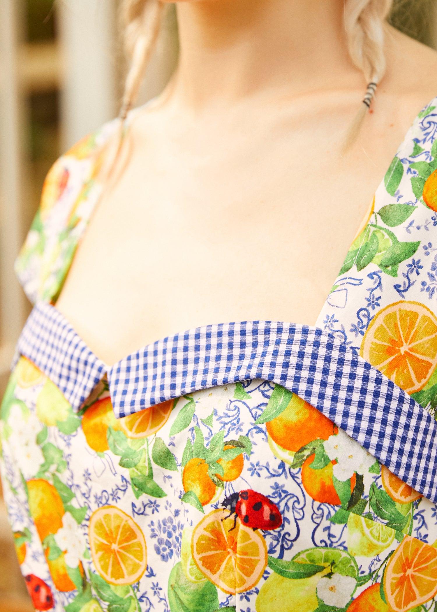 Citrus Serenade Dress Product Image