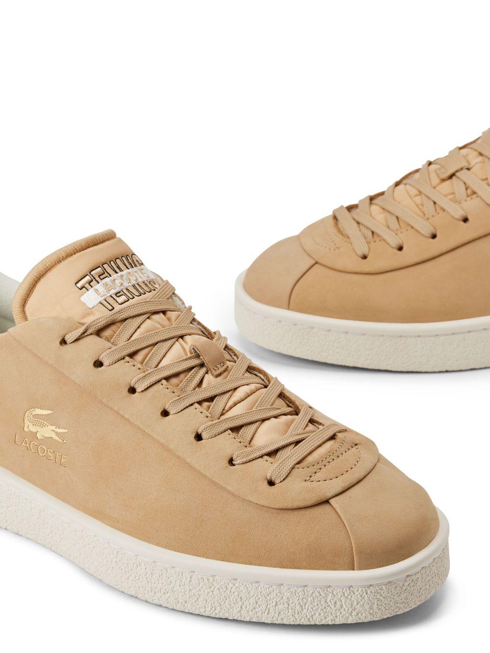 logo-stamp lace-up sneakers Product Image