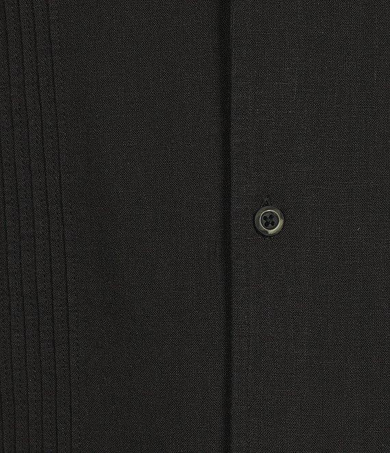 Caribbean Pintuck Linen Short Sleeve Woven Camp Shirt Product Image