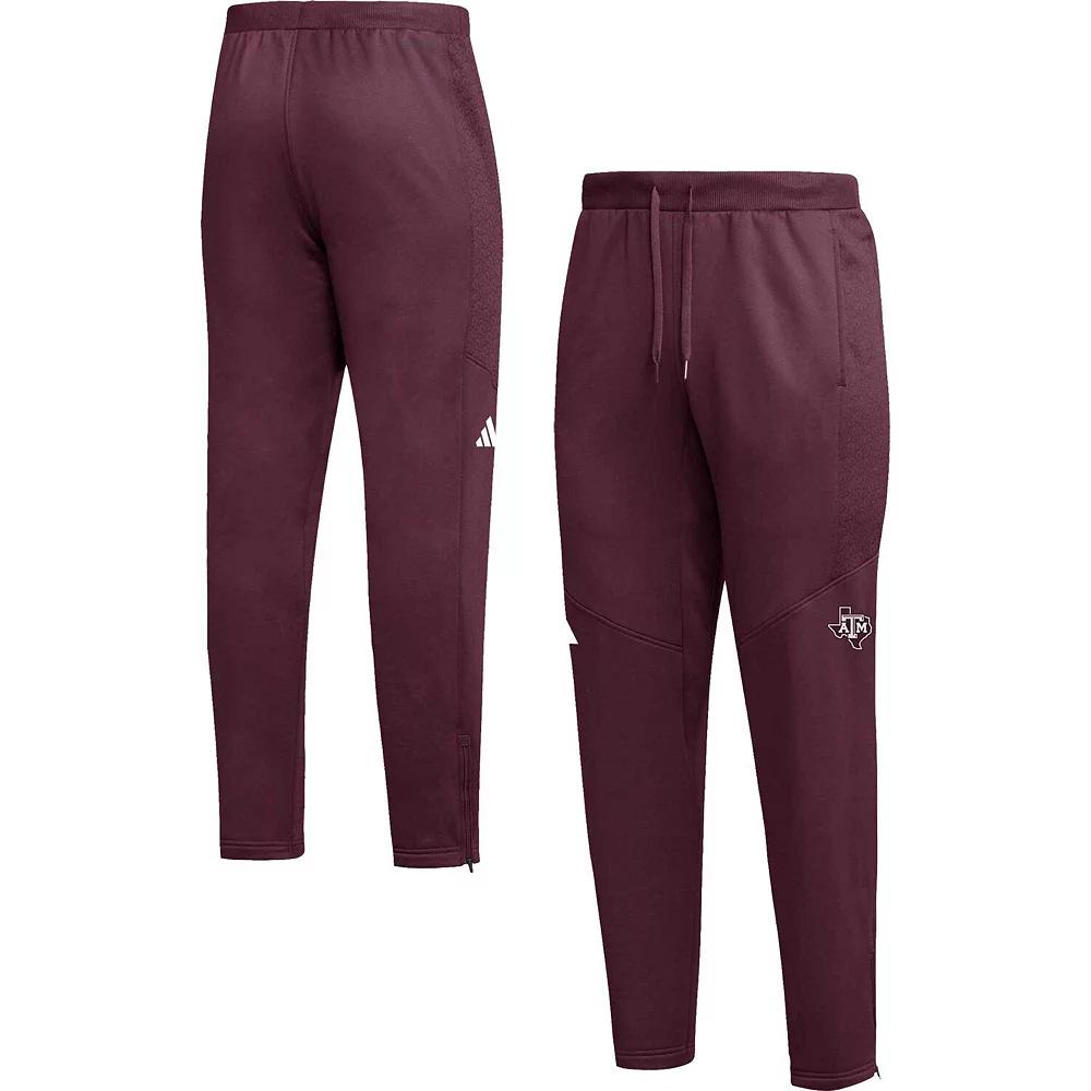 Men's adidas Maroon Texas A&M Aggies 2023 Travel AEROREADY Tapered Pants, Size: XL Product Image