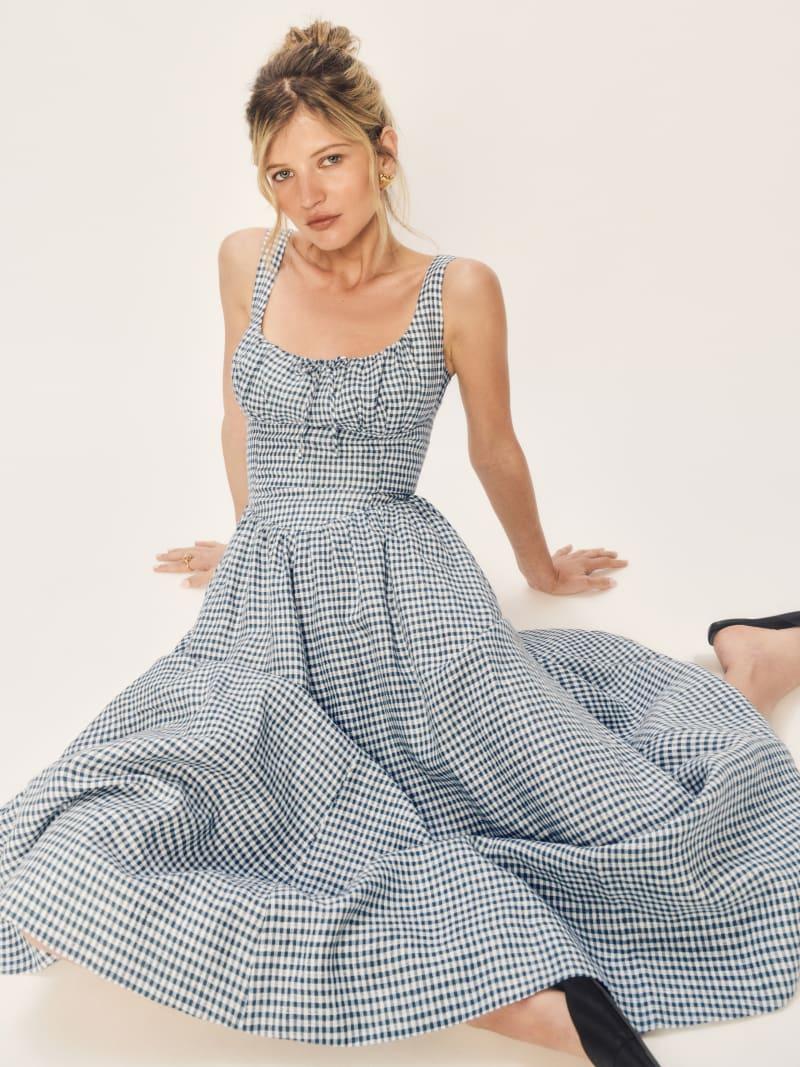 Petites Balia Linen Dress Product Image