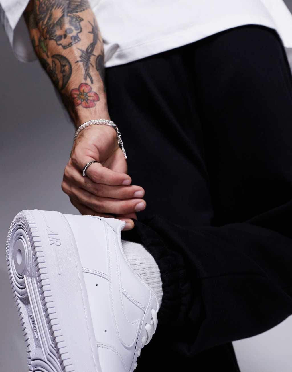 ASOS DESIGN premium heavyweight oversized sweatpants in black Product Image