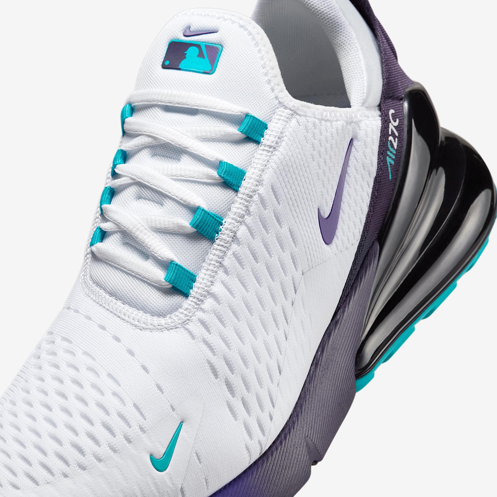 Arizona Diamondbacks Nike Mens Air Max 270 Shoes | HQ7993-100 Product Image