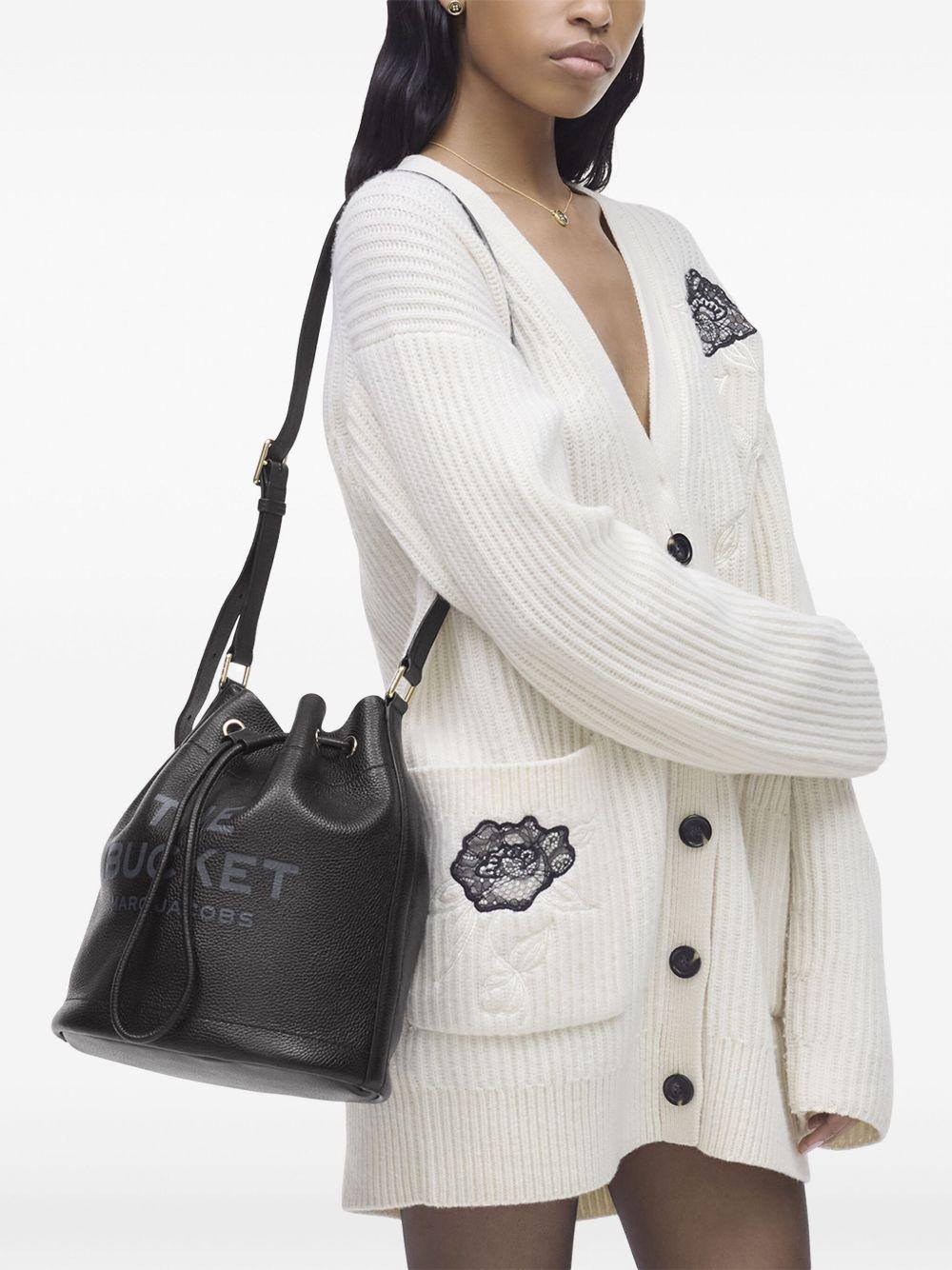 The Leather Shoulder bucket bag  Product Image