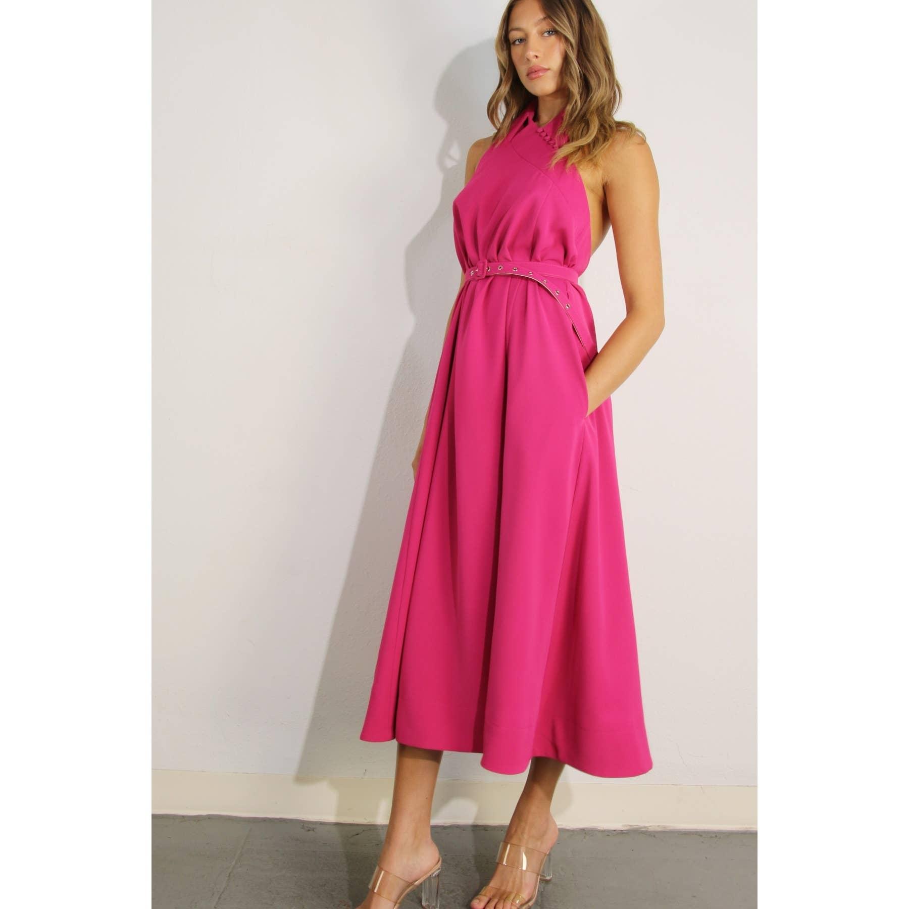 Icon Halter Dress Product Image