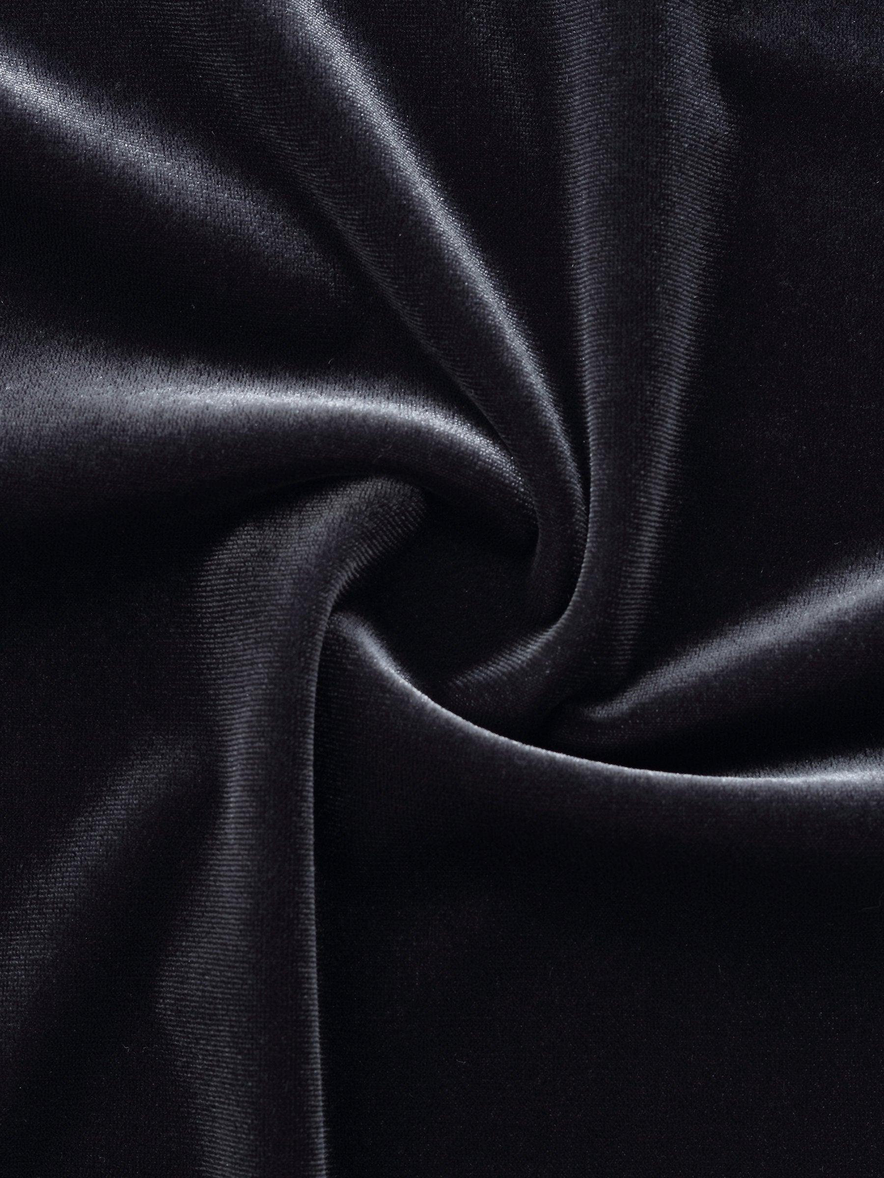 Velvet Straight Wide Leg Women Pants Product Image