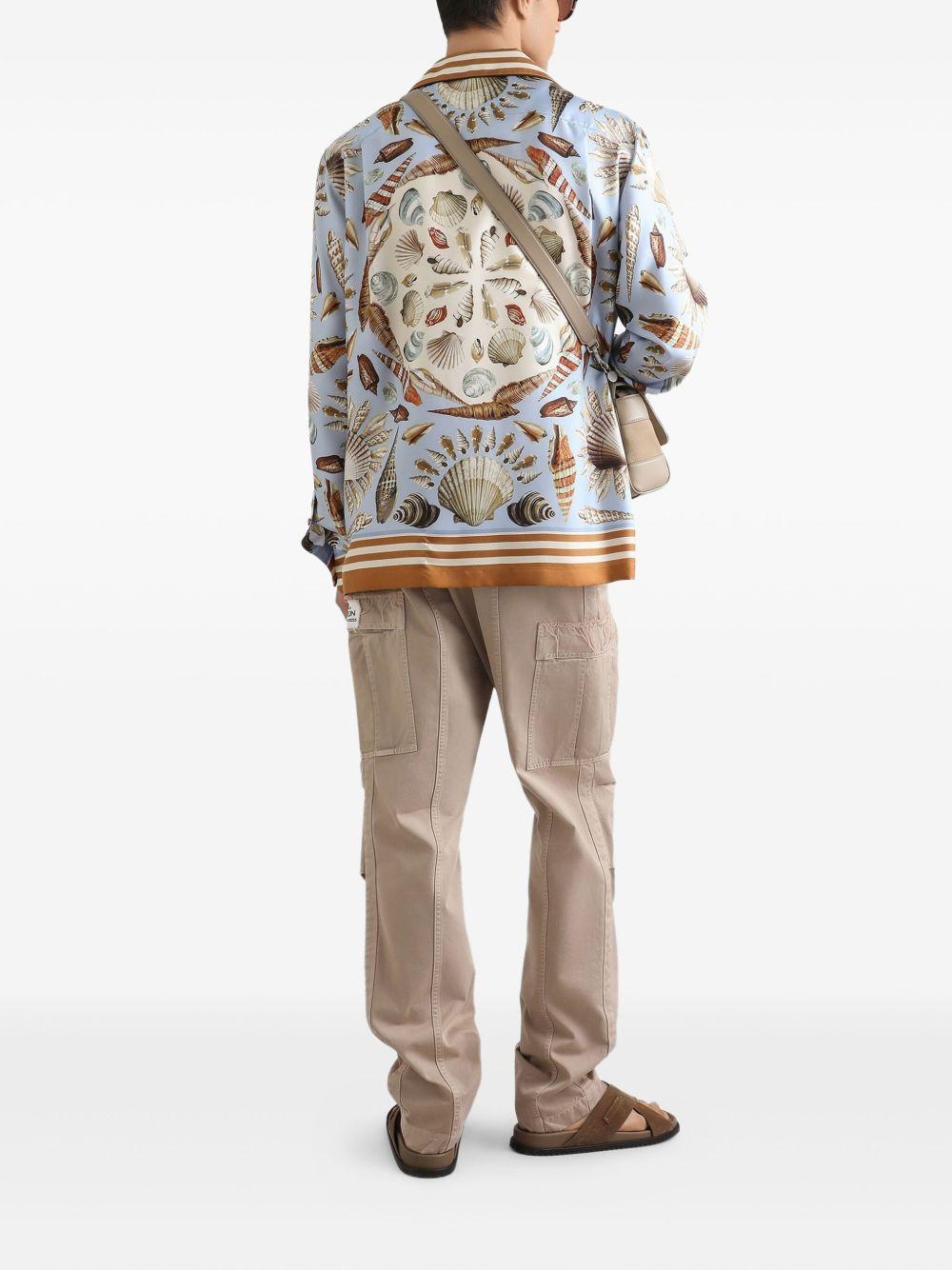 shell-print shirt Product Image